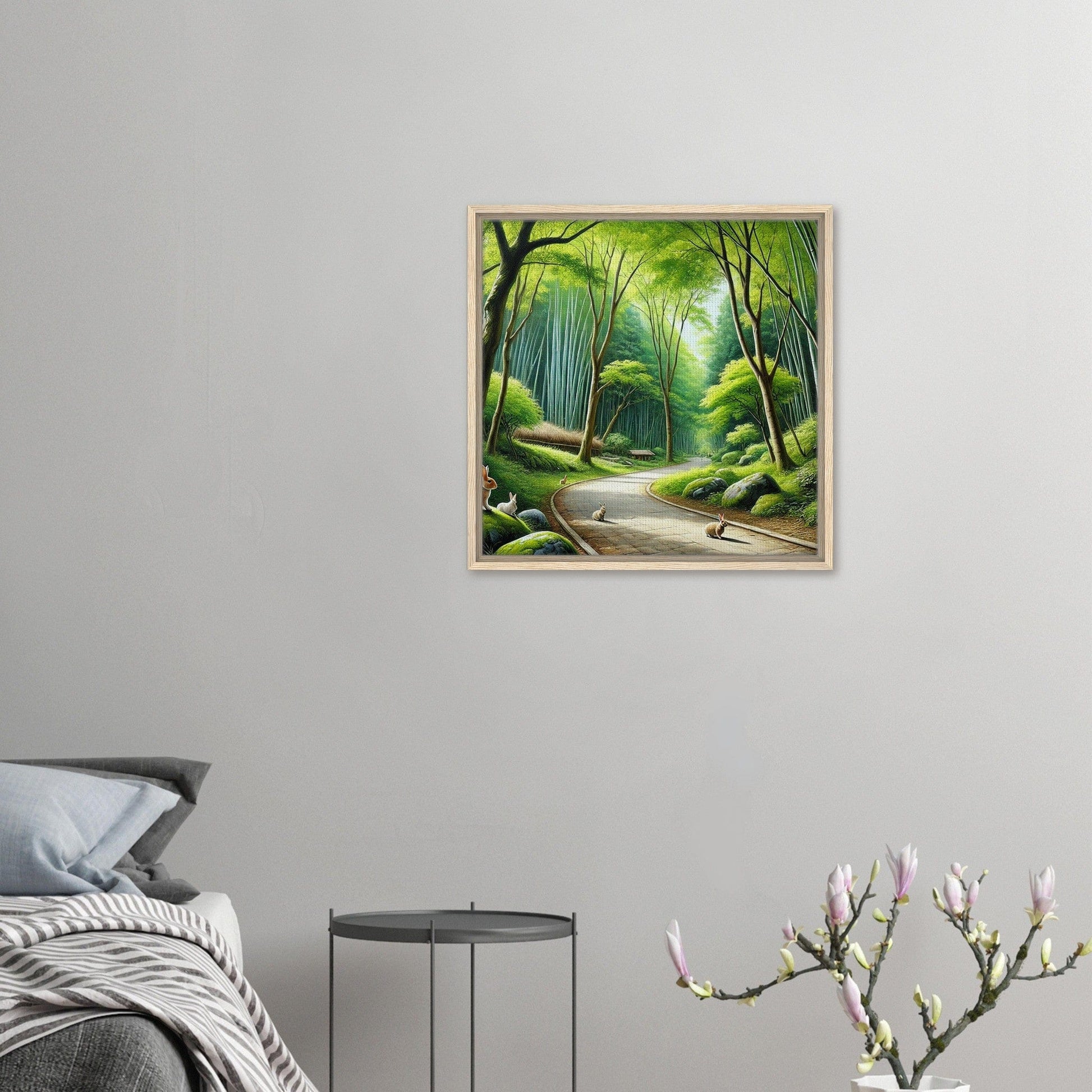 My Store Print Material Old Forrest Trail One Framed Canvas