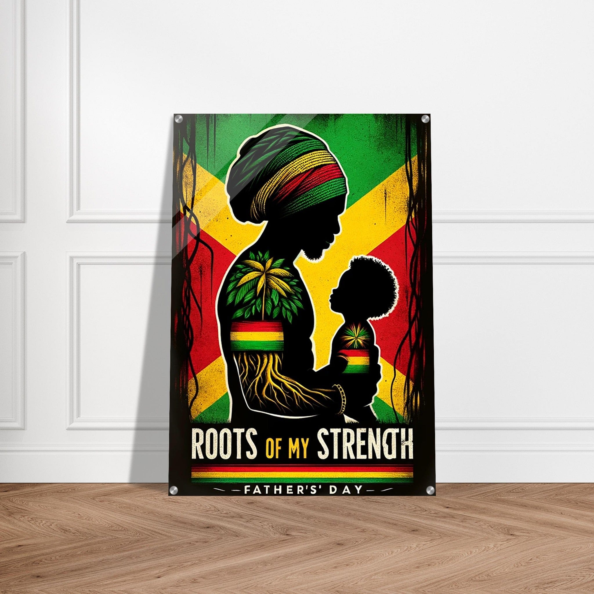 My Store Print Material Roots Of My Culture Acrylic Print