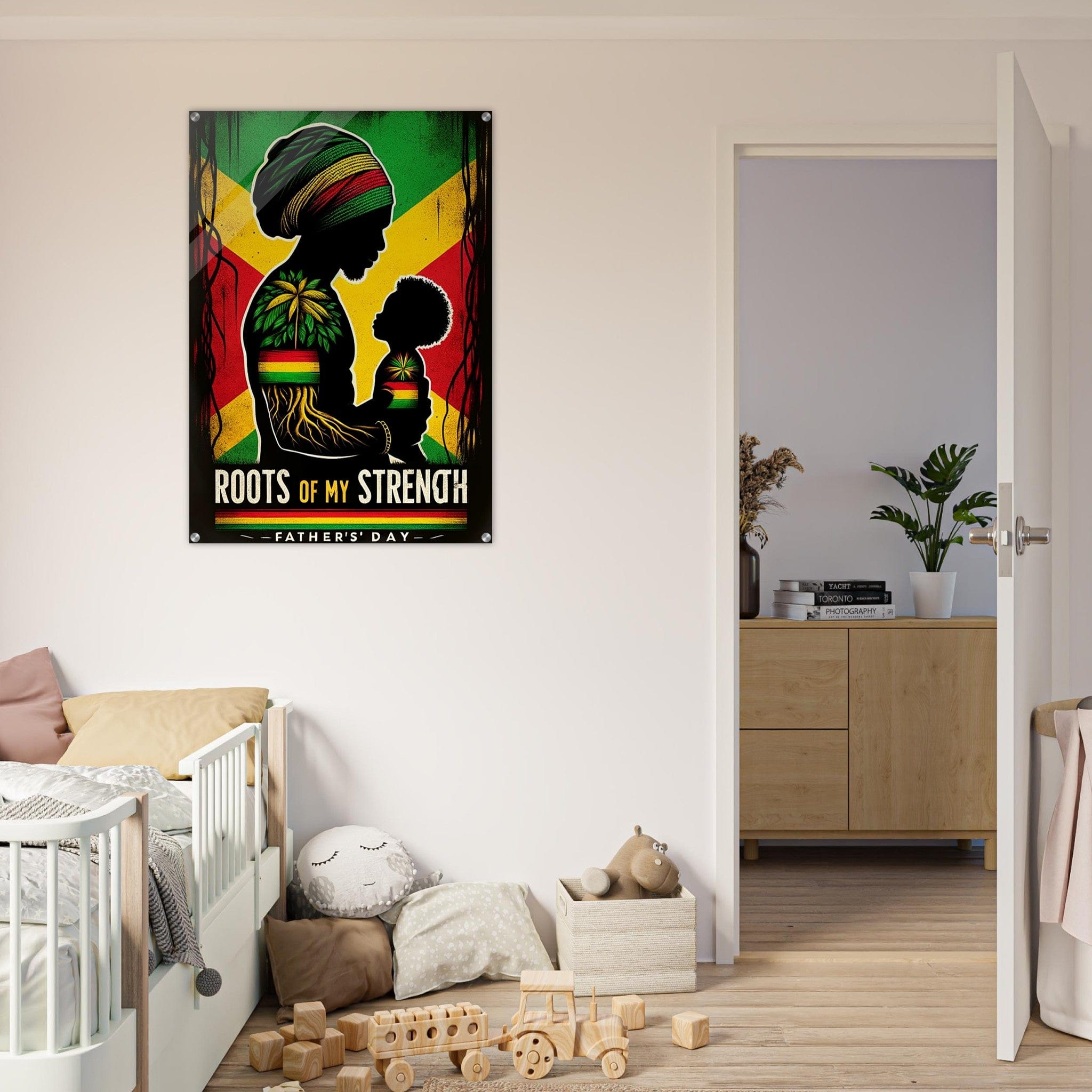 My Store Print Material Roots Of My Culture Acrylic Print