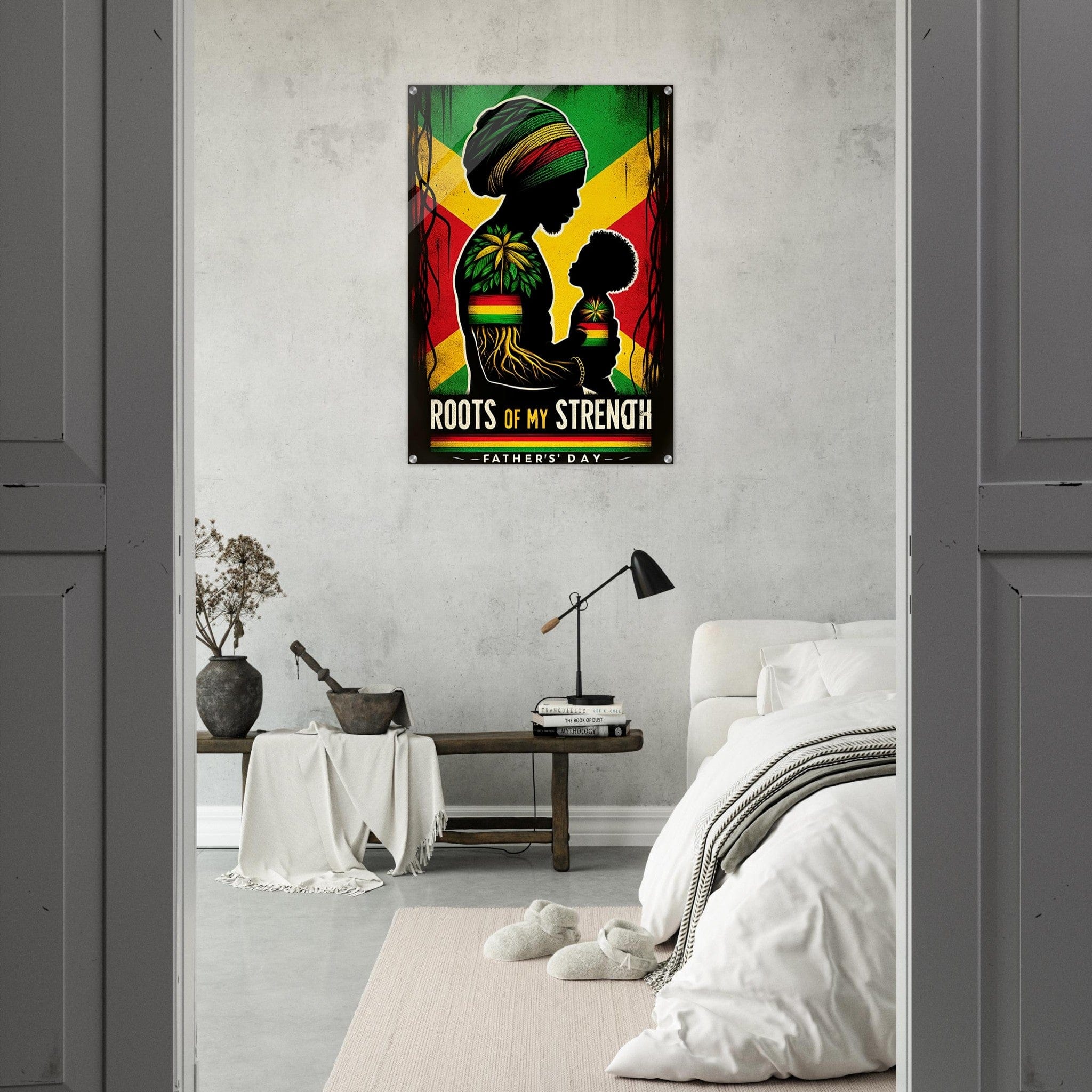 My Store Print Material Roots Of My Culture Acrylic Print