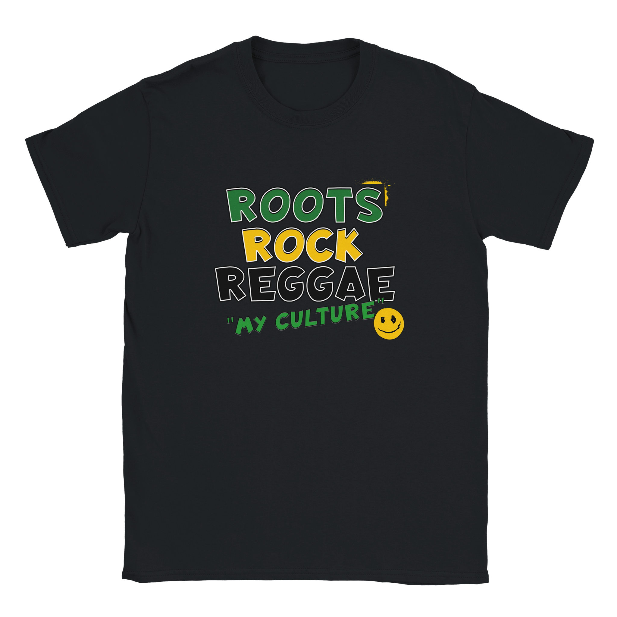 My Store T-Shirts Black / S Roots Rock Reggae My Culture. Classic Unisex Crewneck T-shirt | Gildan® 64000