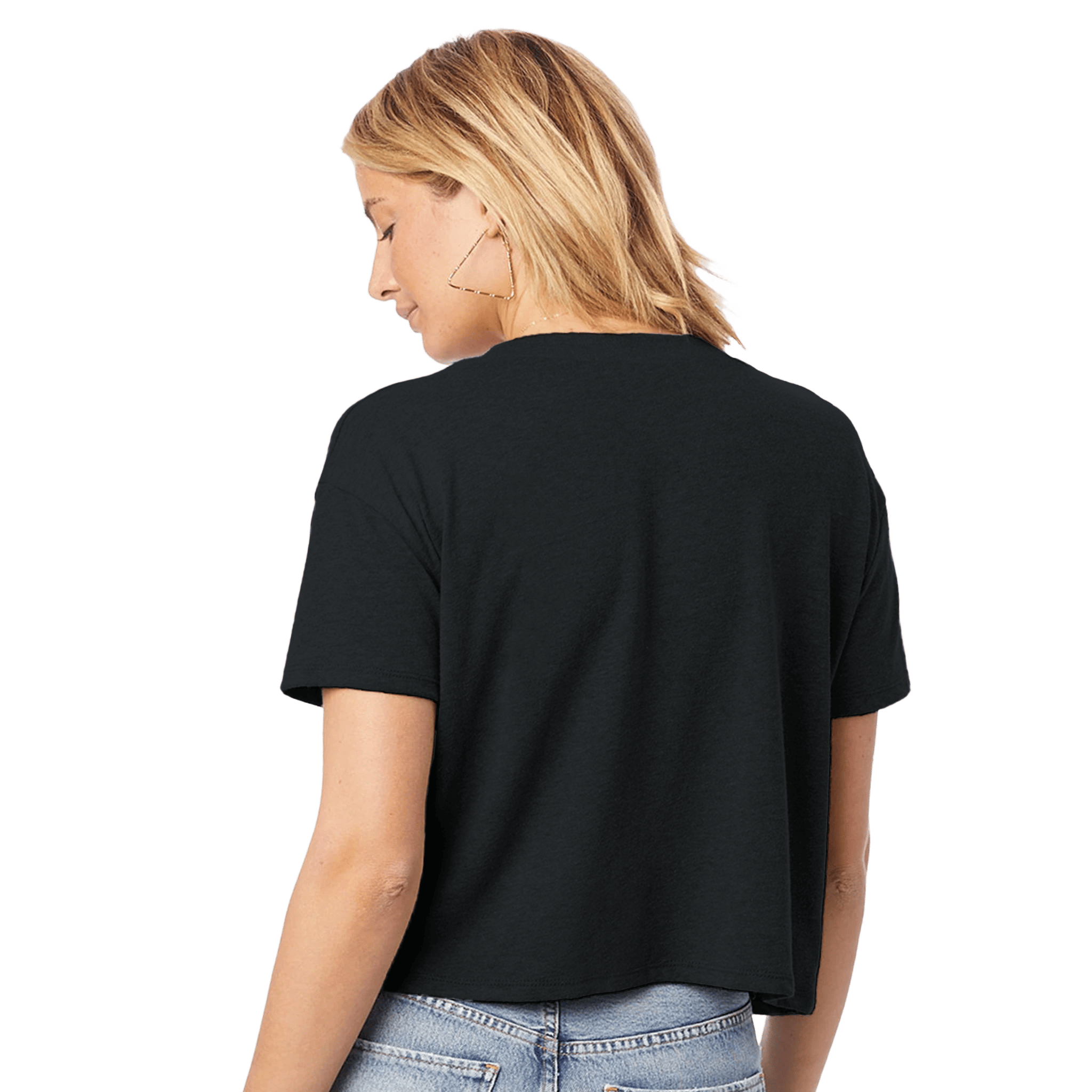 My Store T-Shirts Roots Rock Reggae Women's Headliner Cropped Crewneck T-Shirt | Alternative 5114BP