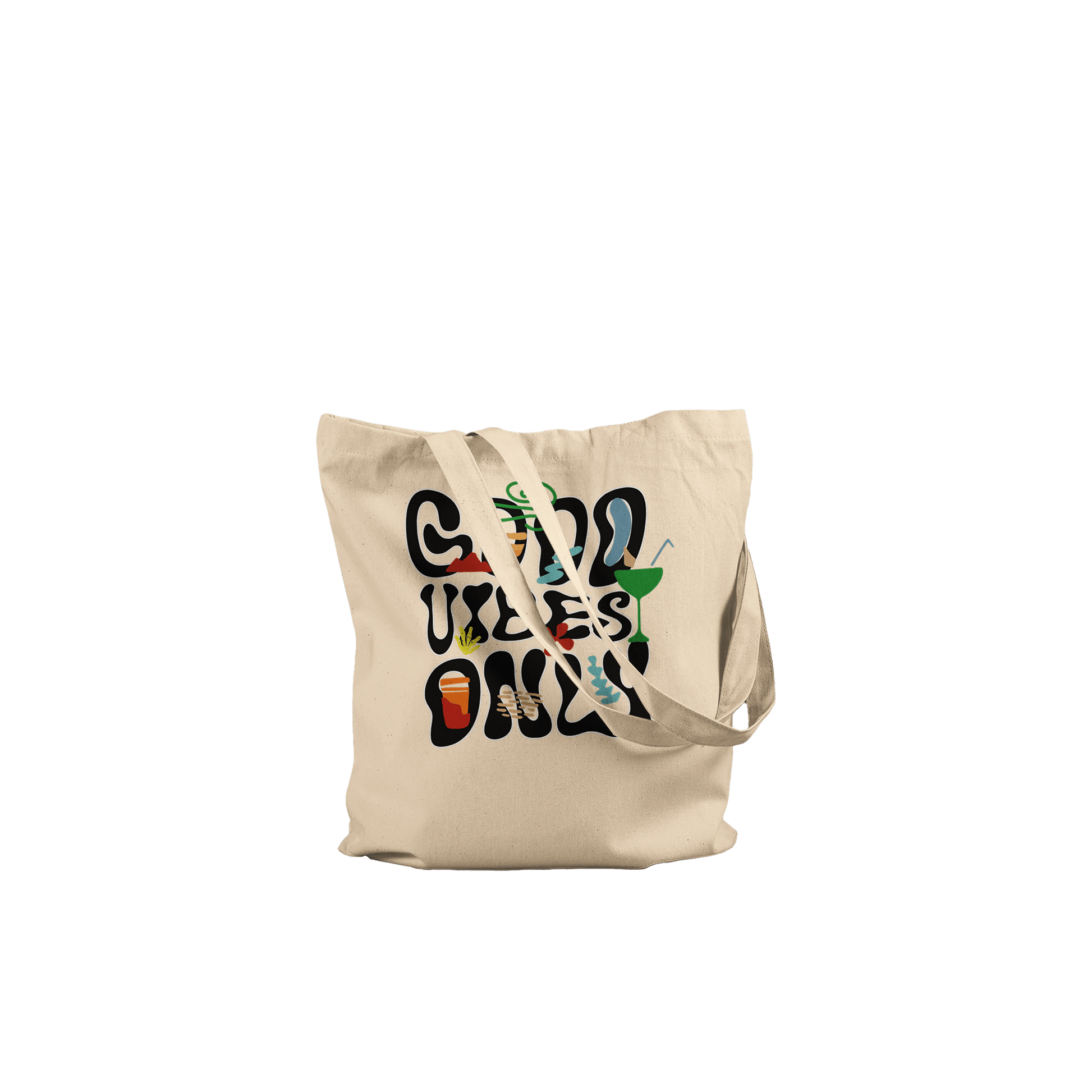 My Store Tote Bags Good Vibes Only Premium Tote Bag