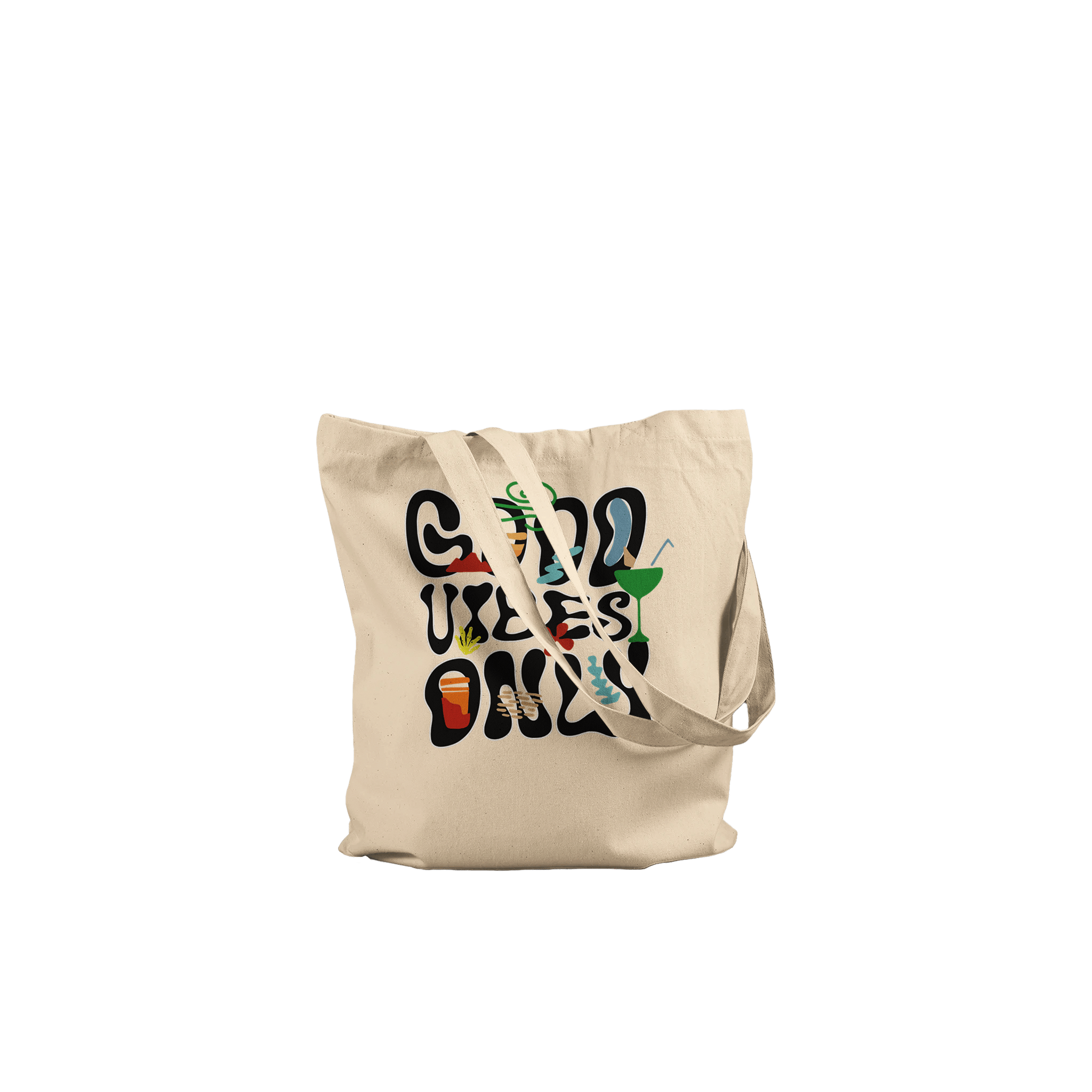 My Store Tote Bags Good Vibes Only Premium Tote Bag