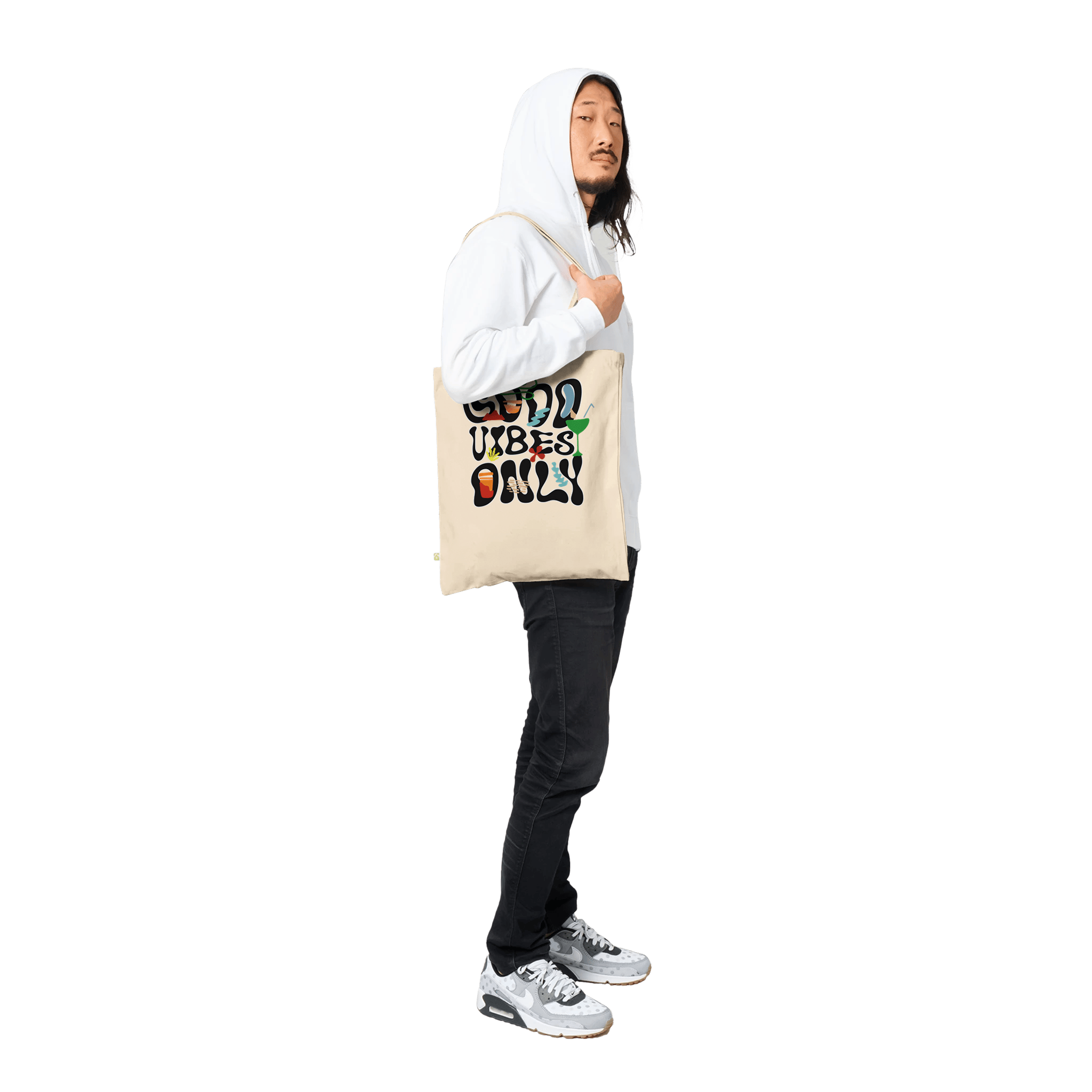 My Store Tote Bags Good Vibes Only Premium Tote Bag