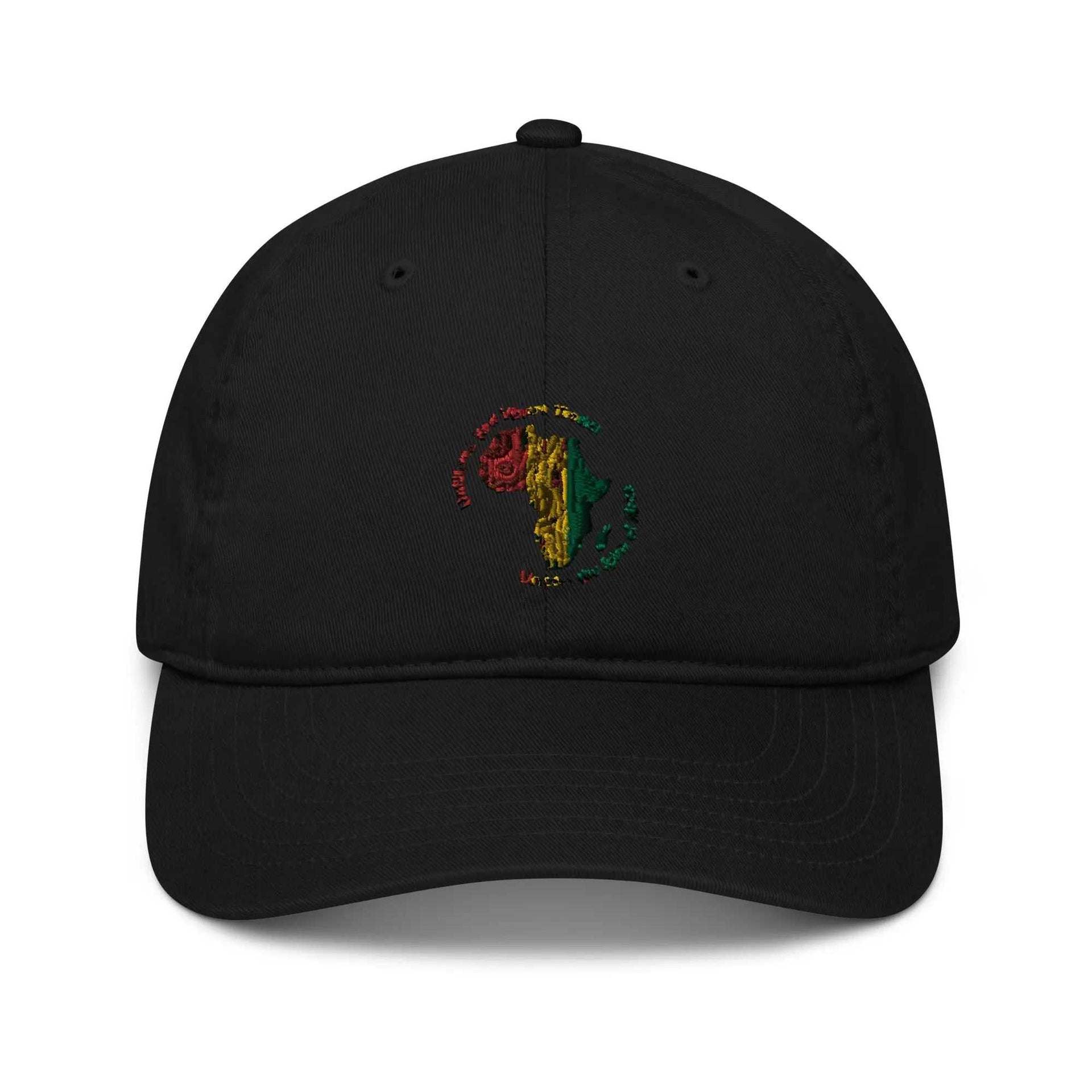 STYLISH3TEES.COM Black Organic Roots Of Africa  Dad Hat