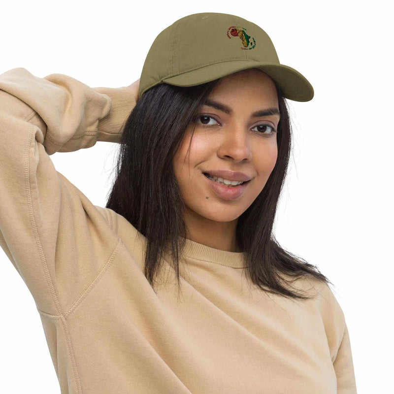 STYLISH3TEES.COM Organic Roots Of Africa  Dad Hat
