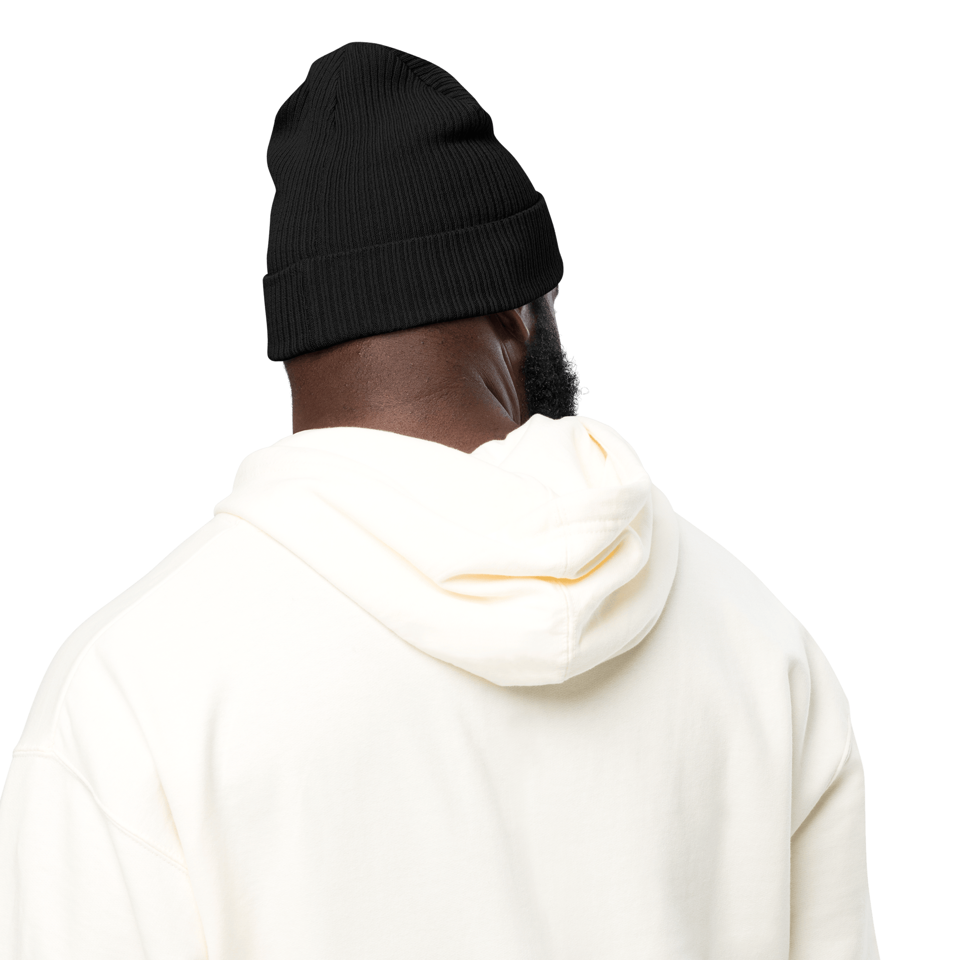 Stylish3Tees.com Beanie Push Limits Organic Embroidered Ribbed Beanie