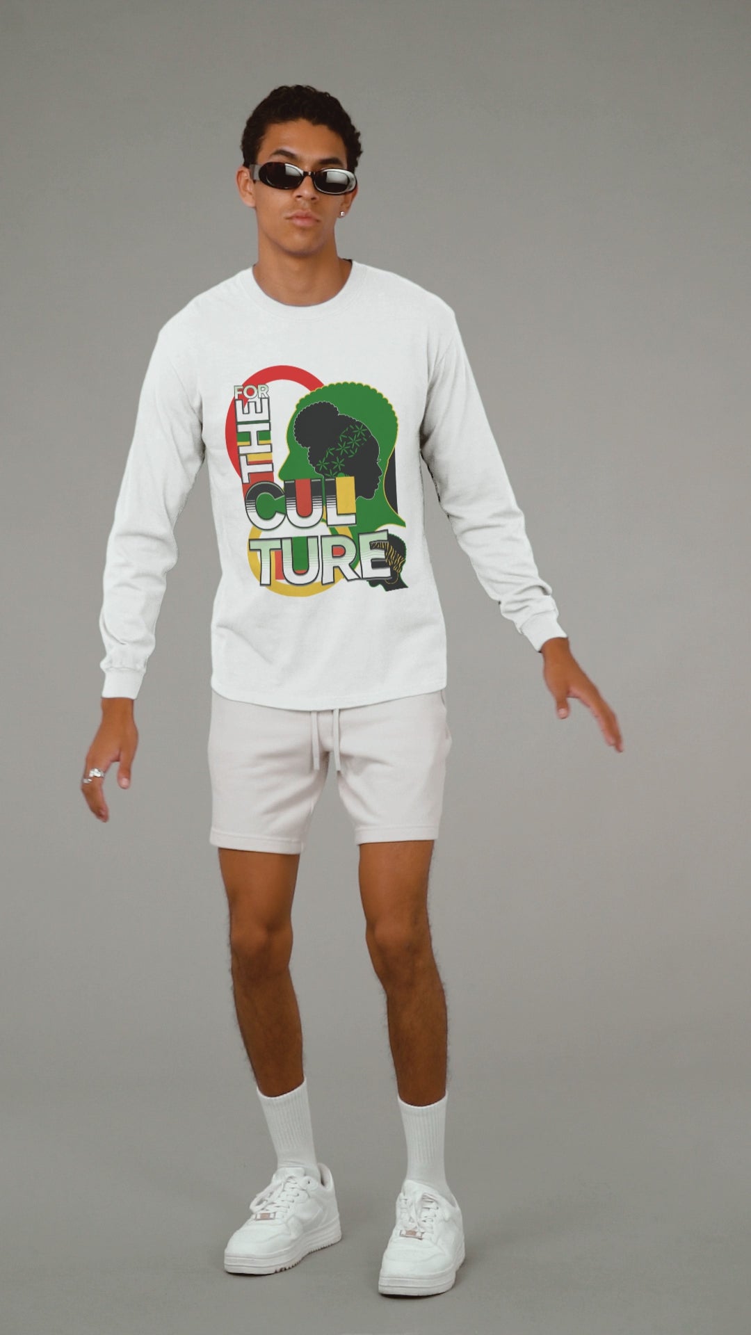 For The Culture Men's Heavy Cotton Long Sleeve T-Shirt-4