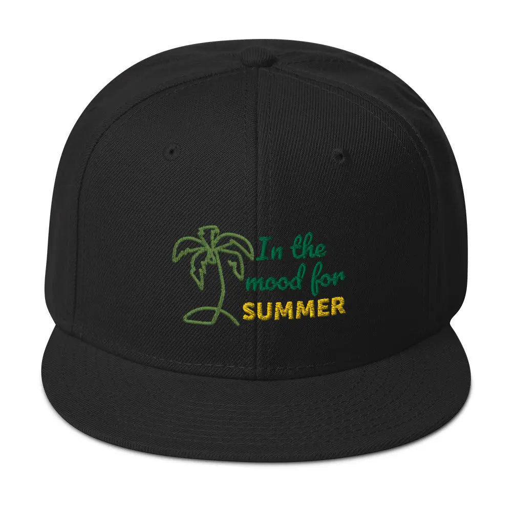 Mood For Summer Snapback Hat - Stylish3Tees.com