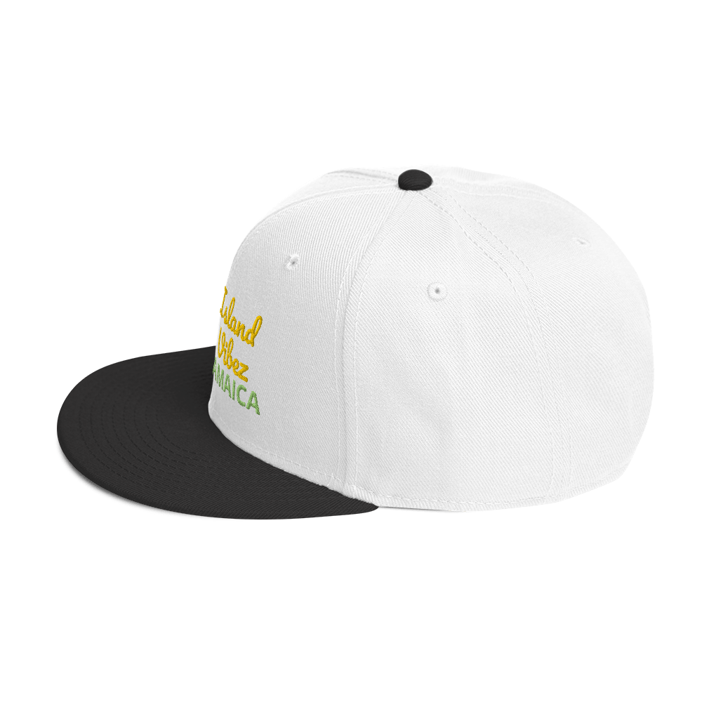Stylish3Tees.com Island Vibes Jamaica Snapback Hat