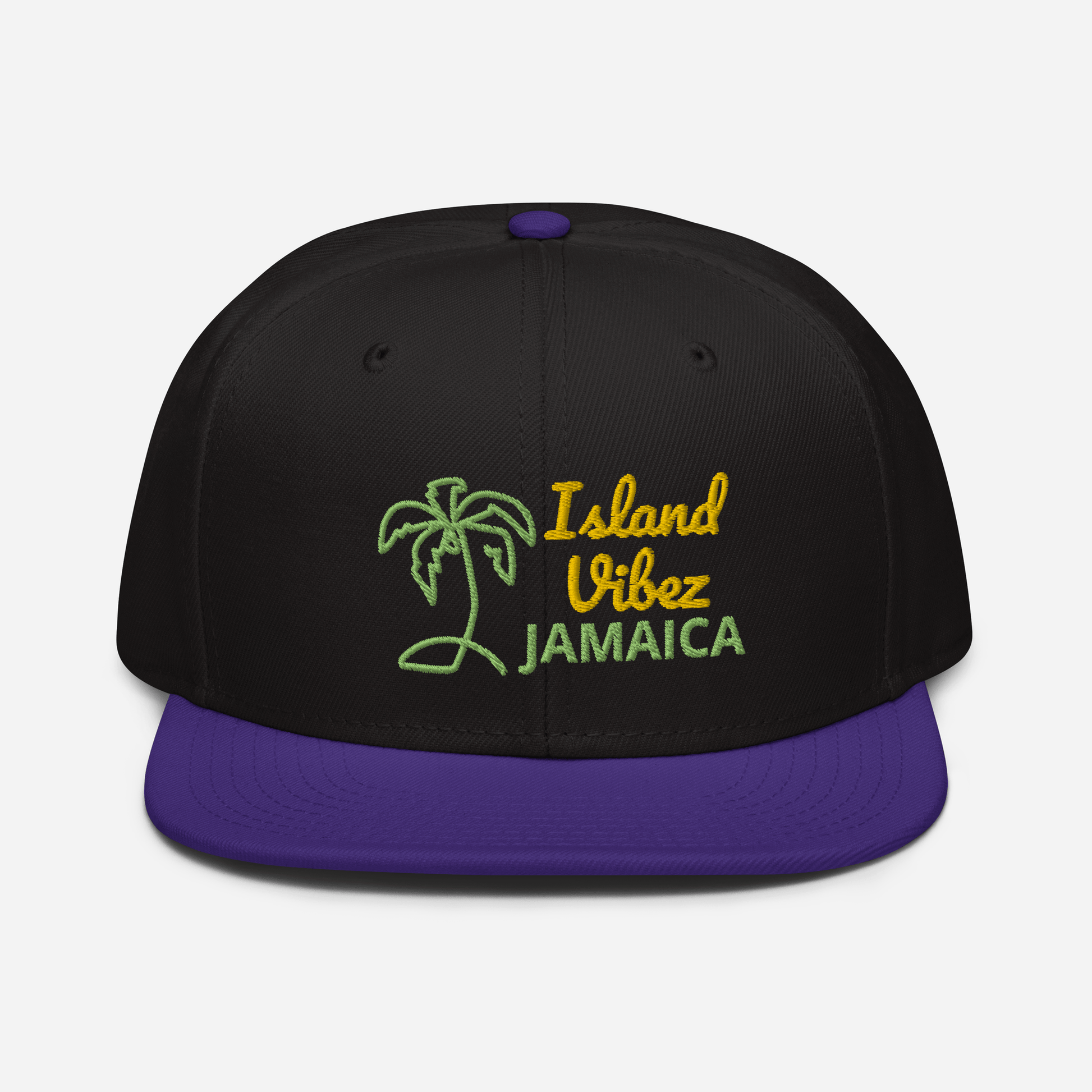 Stylish3Tees.com Island Vibes Jamaica Snapback Hat
