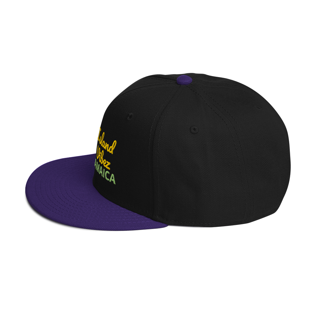 Stylish3Tees.com Island Vibes Jamaica Snapback Hat