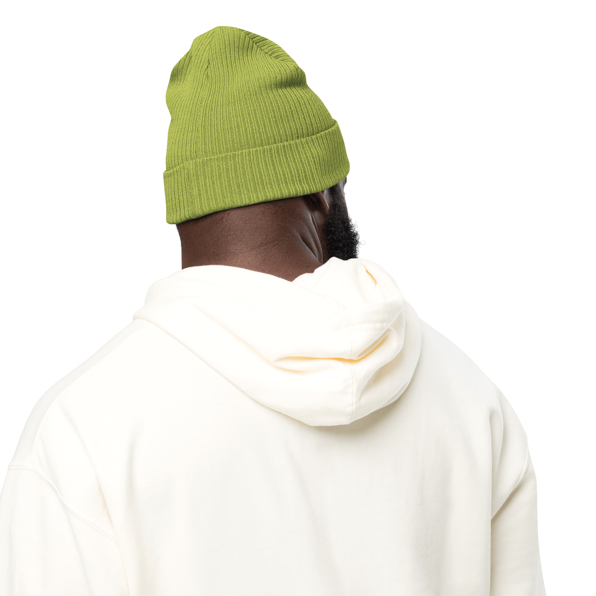 Stylish3Tees.com Beanie Push Limits Organic Embroidered Ribbed Beanie
