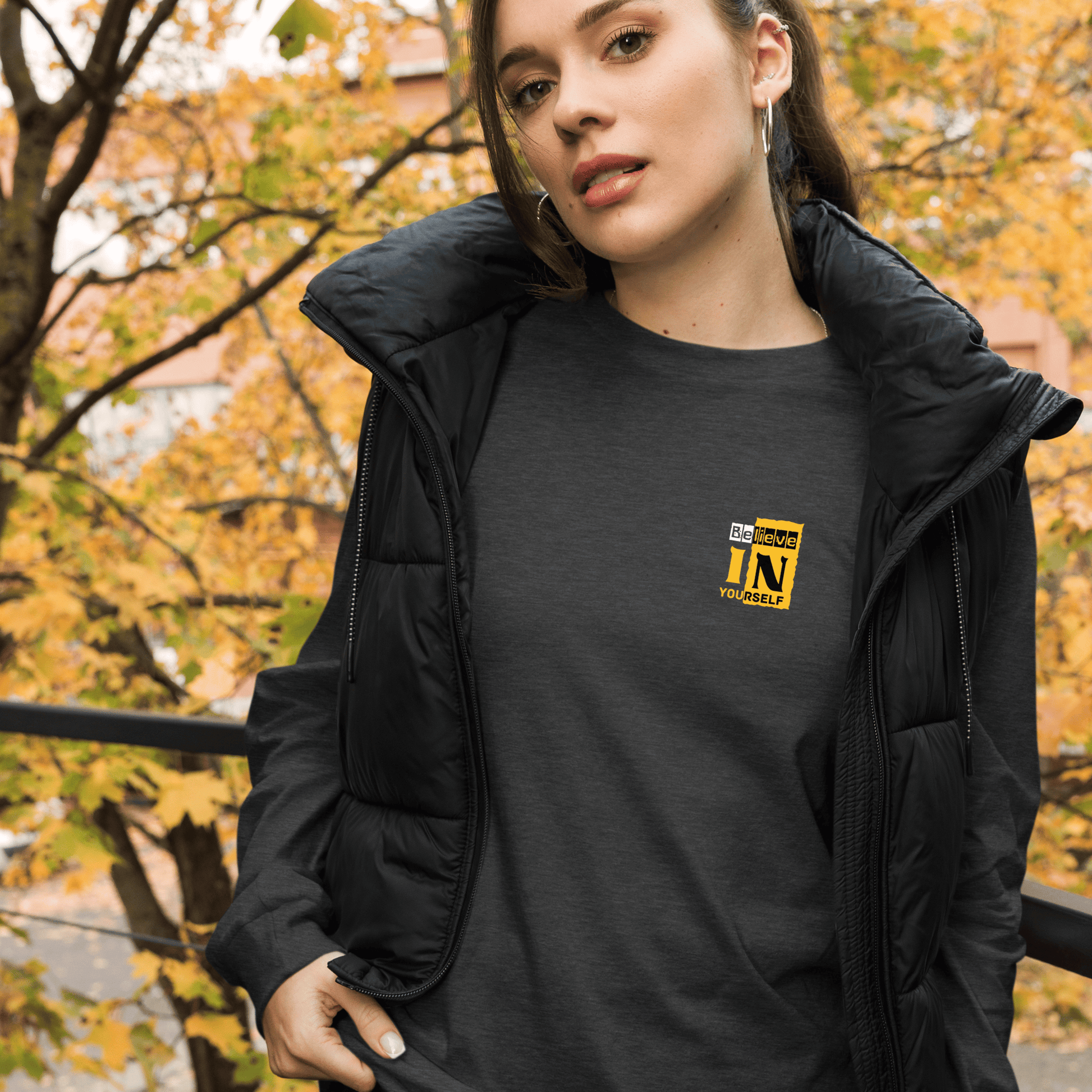 Stylish3Tees.com Believe In Your Self Unisex Long Sleeve Tee