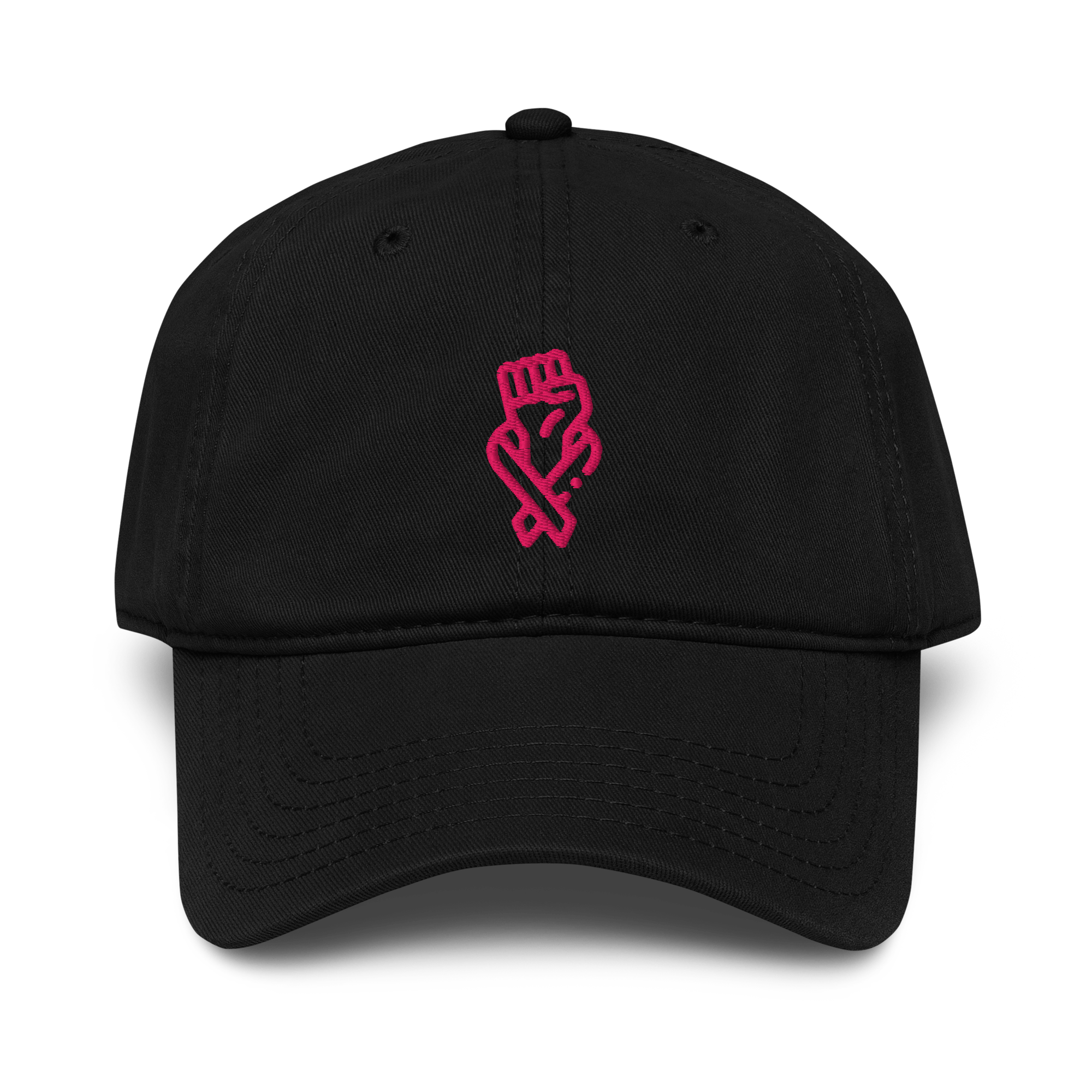 Stylish3Tees.com Black Her Fight Is Her Fight Garment washed baseball cap