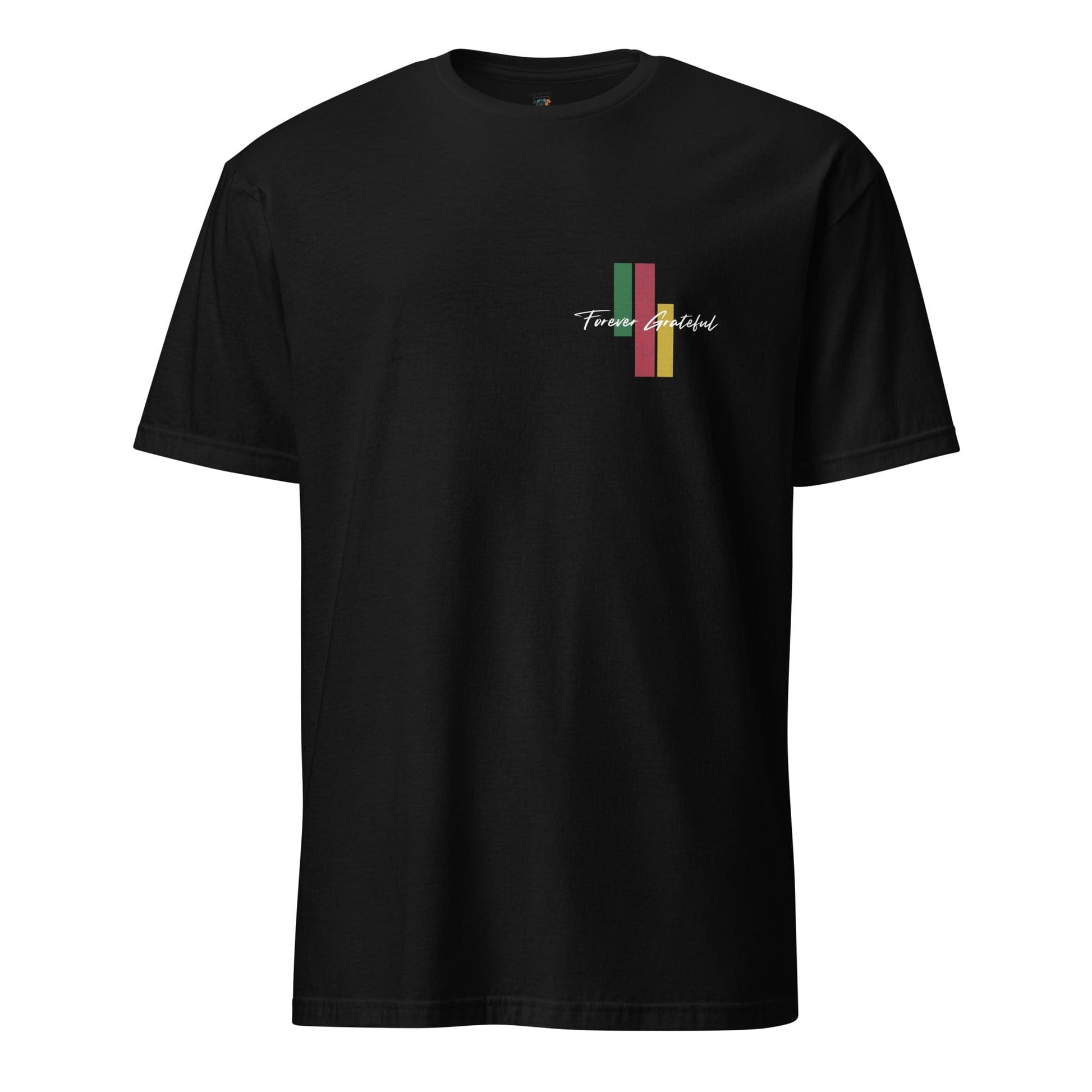 Stylish3Tees.com Black / S Forever Grateful Short-Sleeve Unisex T-Shirt