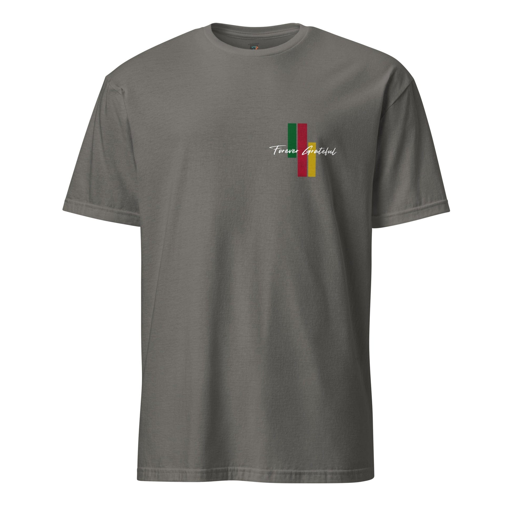 Stylish3Tees.com Charcoal / S Forever Grateful Short-Sleeve Unisex T-Shirt