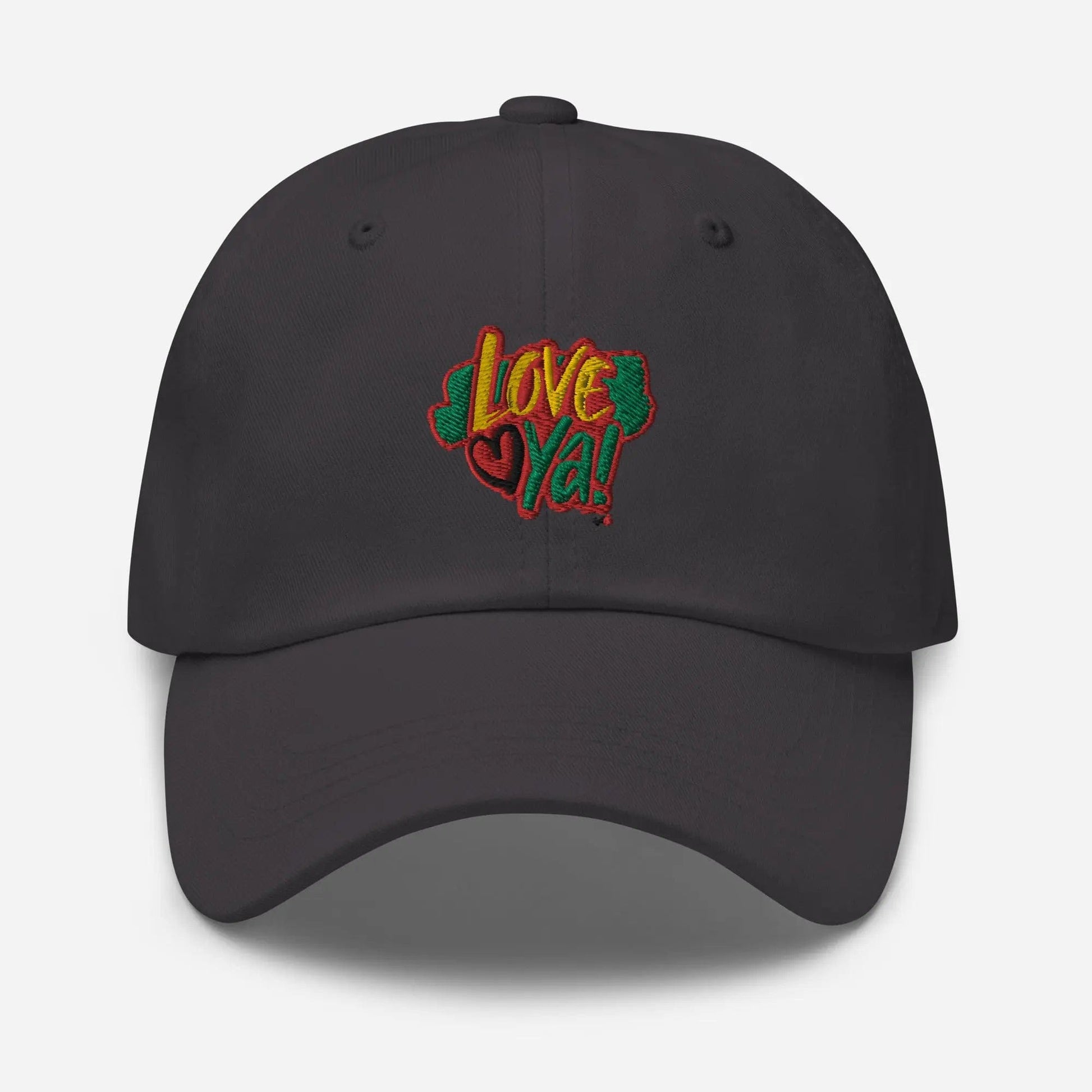 Stylish3Tees.com Dark Grey Love Ya! Dad hat