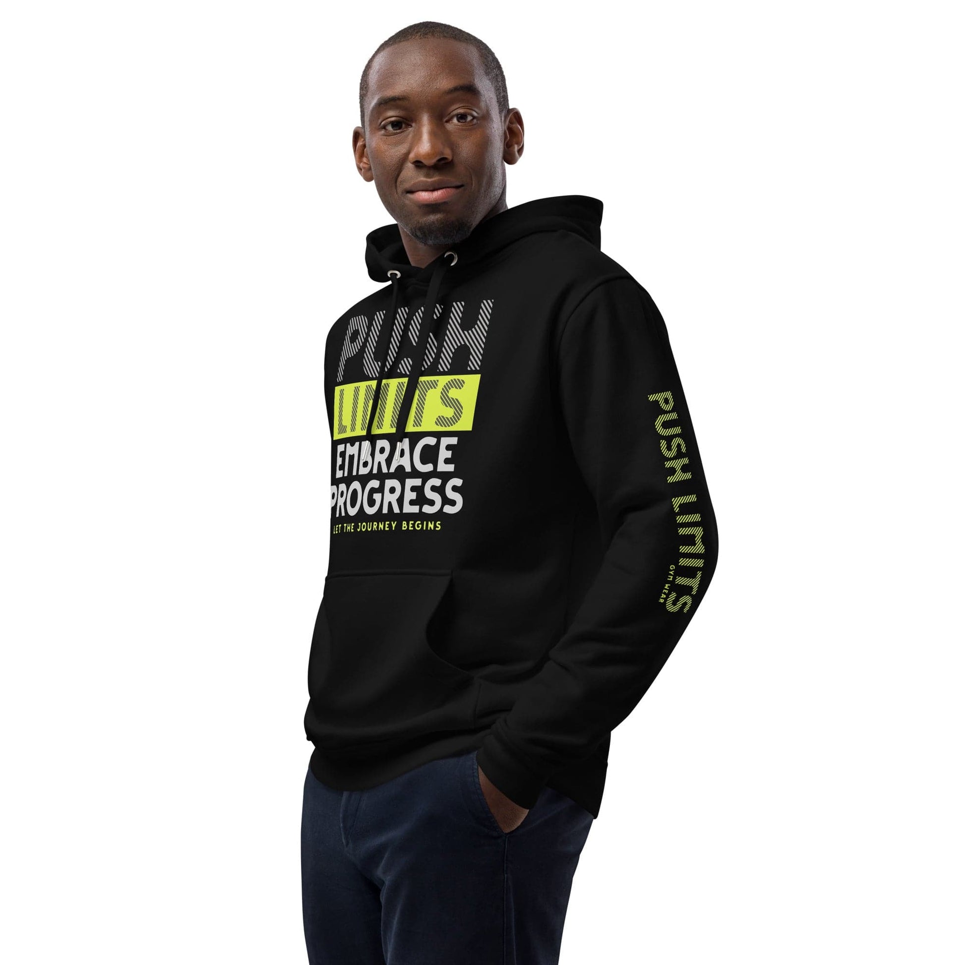 STYLISH3TEES.COM Embrace Progress Premium eco hoodie