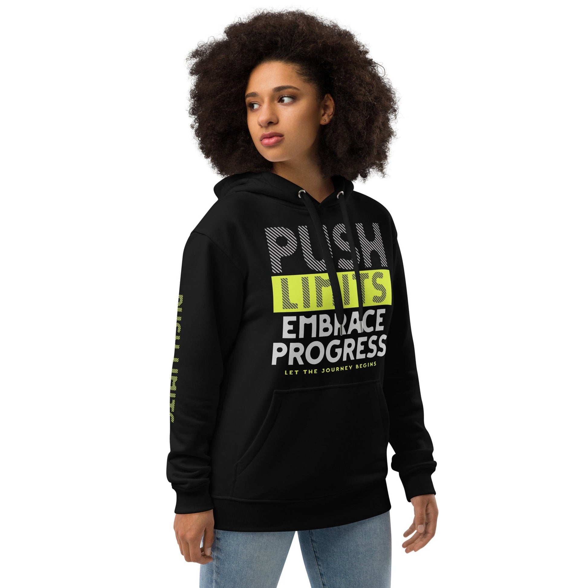 STYLISH3TEES.COM Embrace Progress Premium eco hoodie