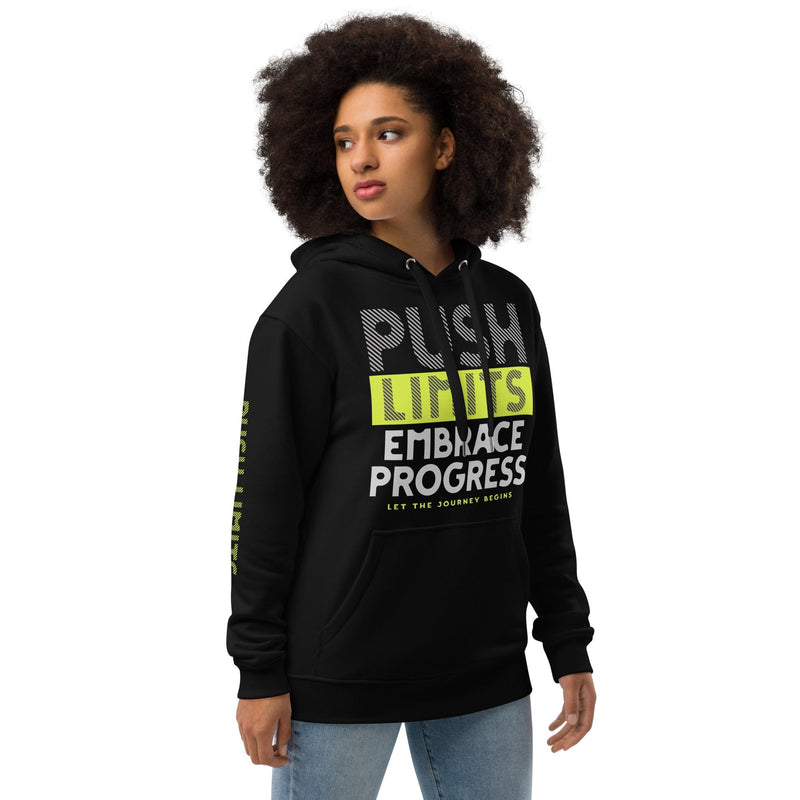 STYLISH3TEES.COM Embrace Progress Premium eco hoodie