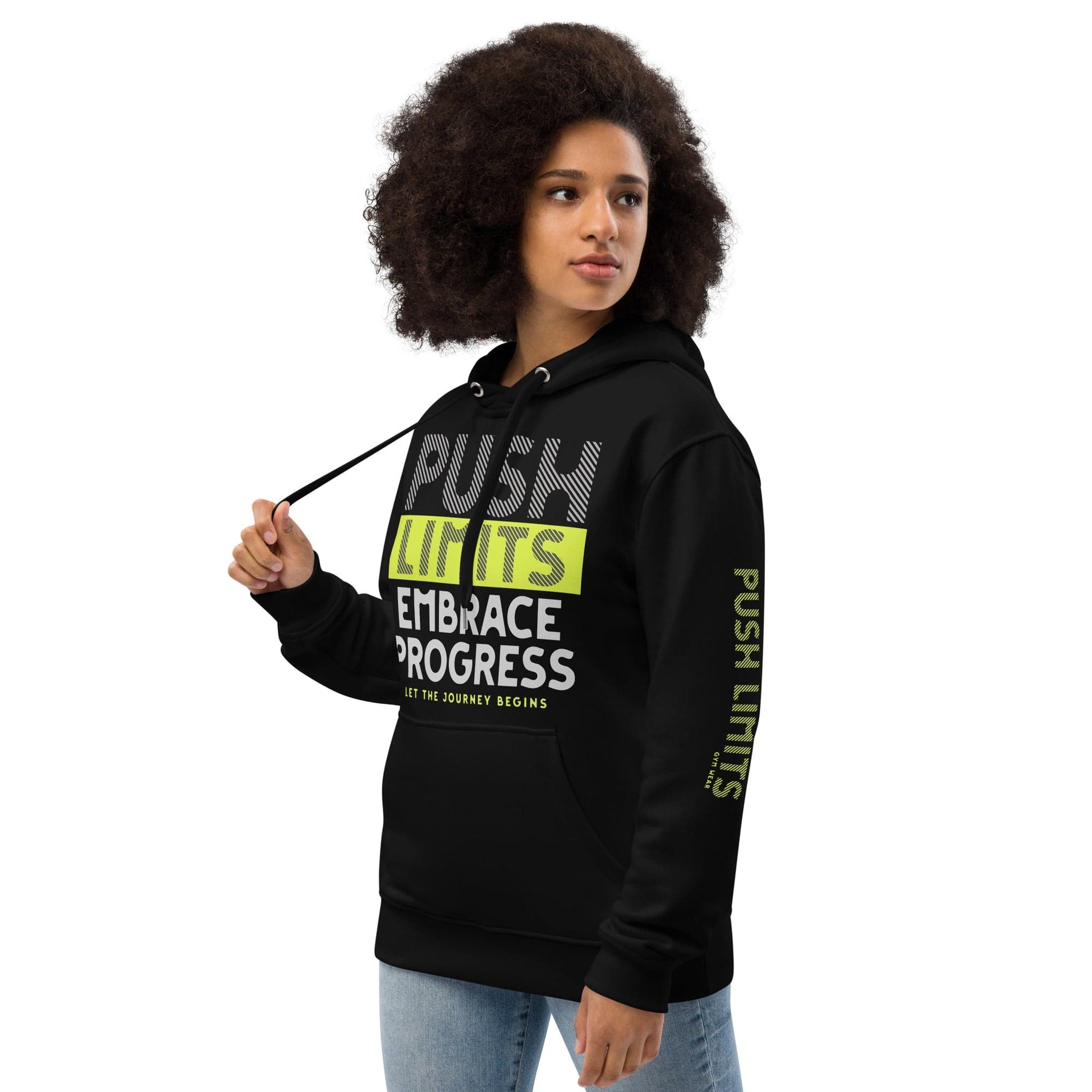 STYLISH3TEES.COM Embrace Progress Premium eco hoodie