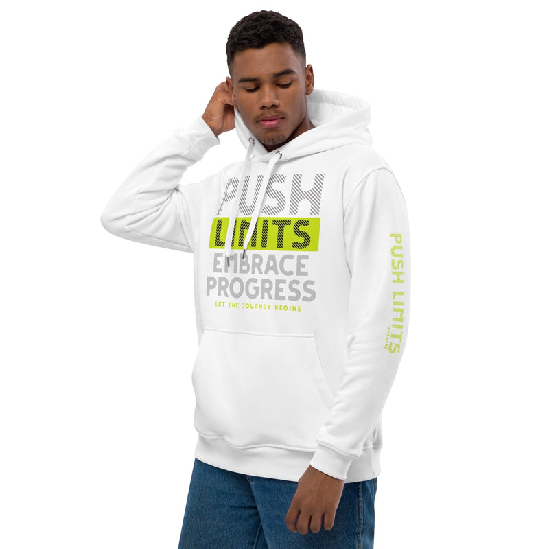 Stylish3Tees.com Embrace Progress Premium eco hoodie