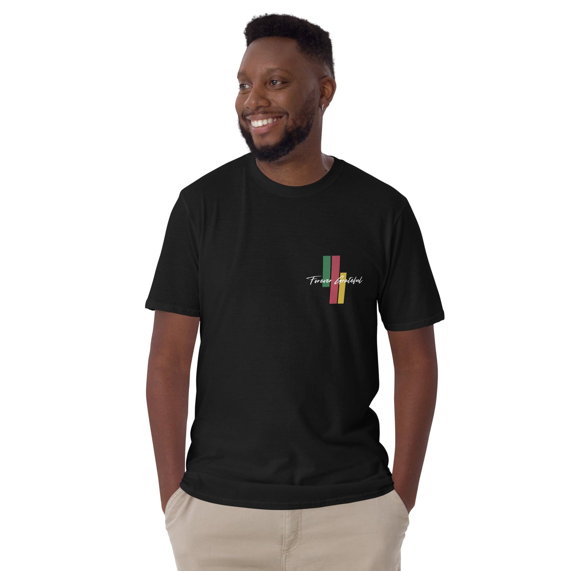 Stylish3Tees.com Forever Grateful Short-Sleeve Unisex T-Shirt