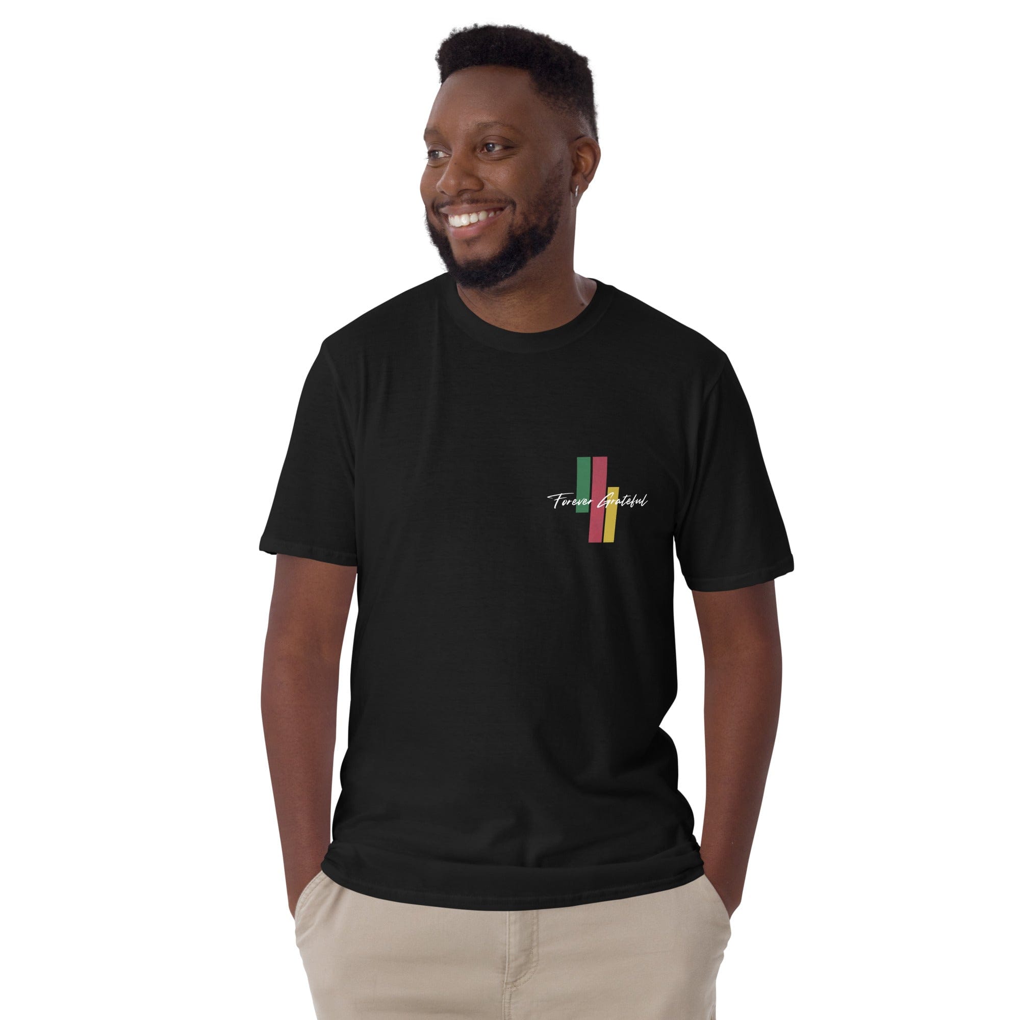 Stylish3Tees.com Forever Grateful Short-Sleeve Unisex T-Shirt