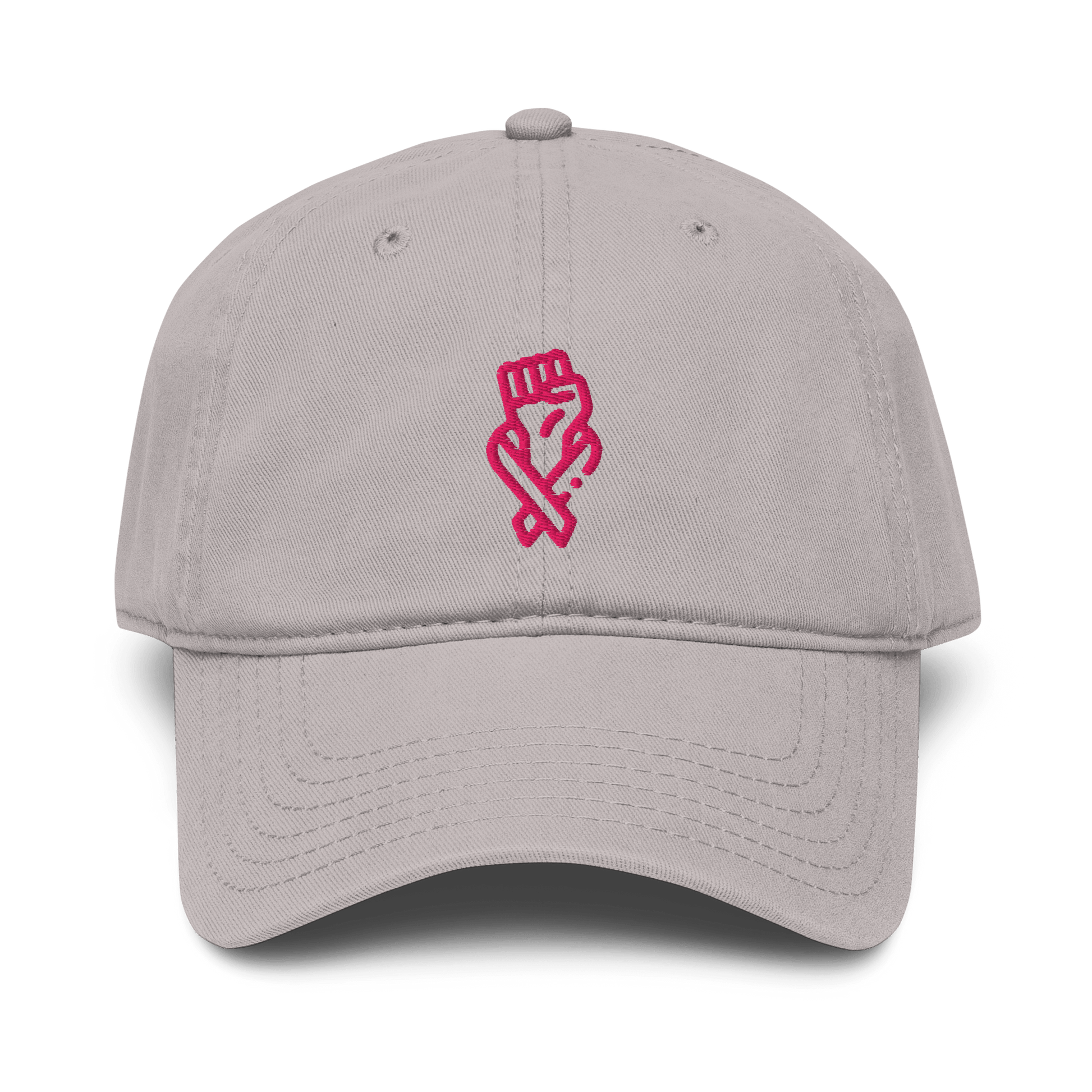 Stylish3Tees.com Gray Her Fight Is Her Fight Garment washed baseball cap