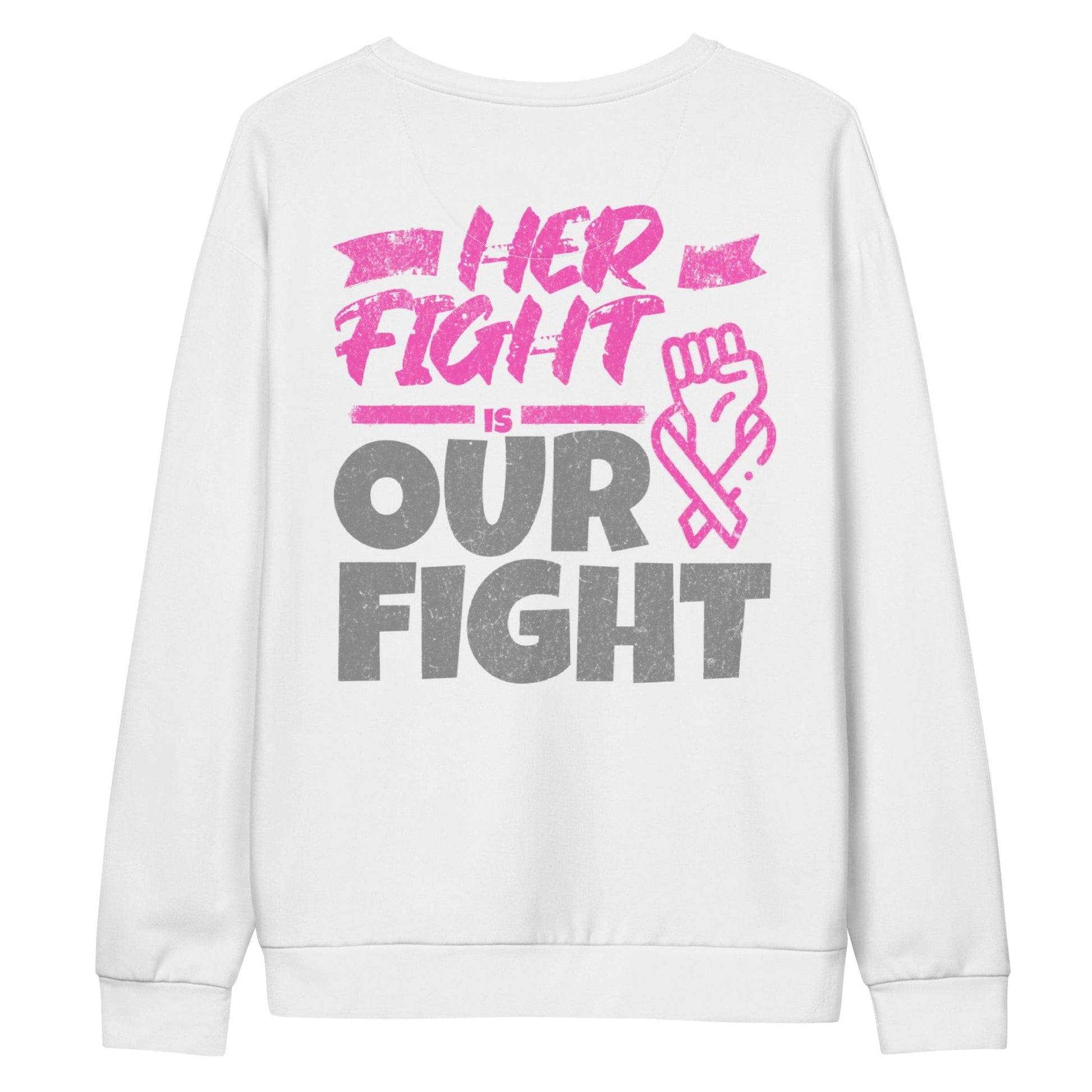 Stylish3Tees.com Her Fight Is Our Fight Unisex cotton sweatshirt