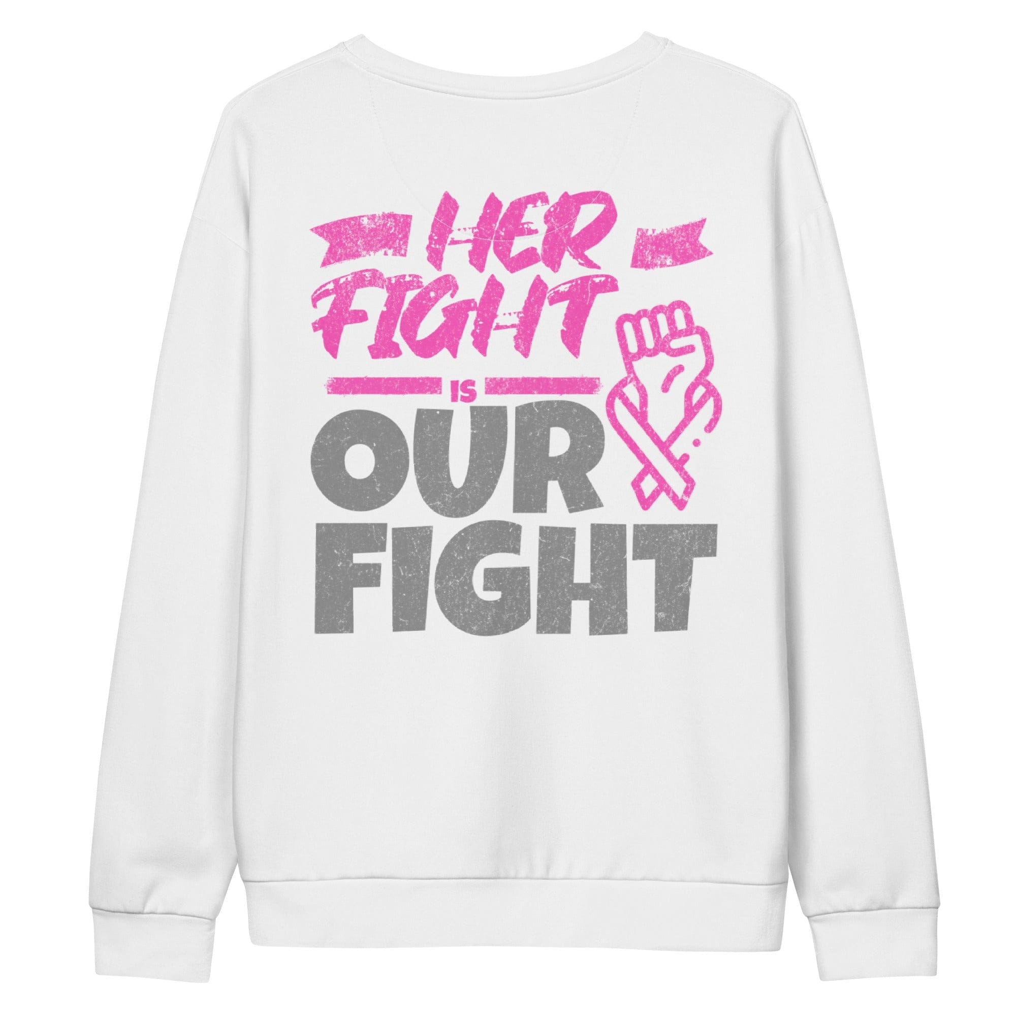 Stylish3Tees.com Her Fight Is Our Fight Unisex cotton sweatshirt