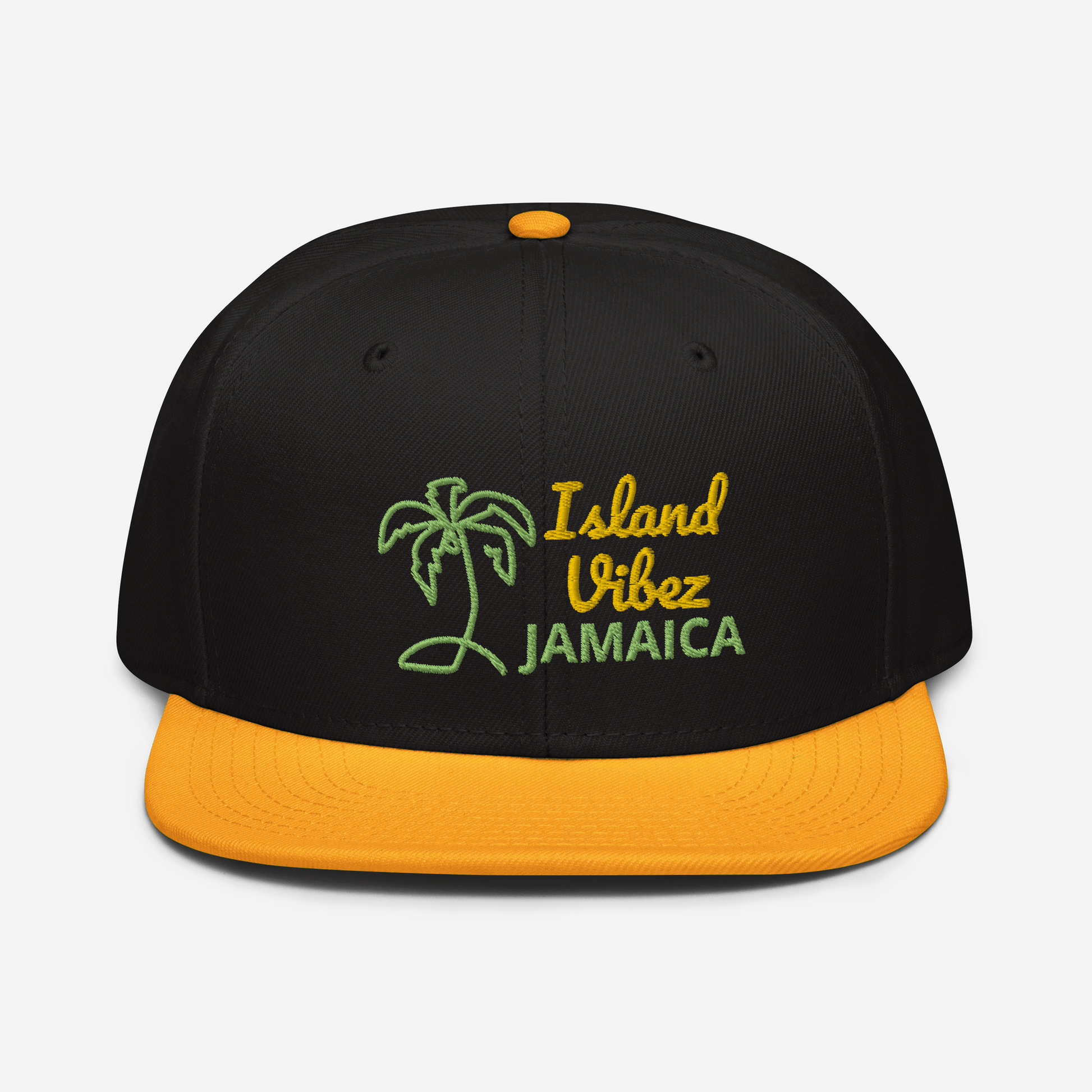 Stylish3Tees.com Island Vibes Jamaica Snapback Hat