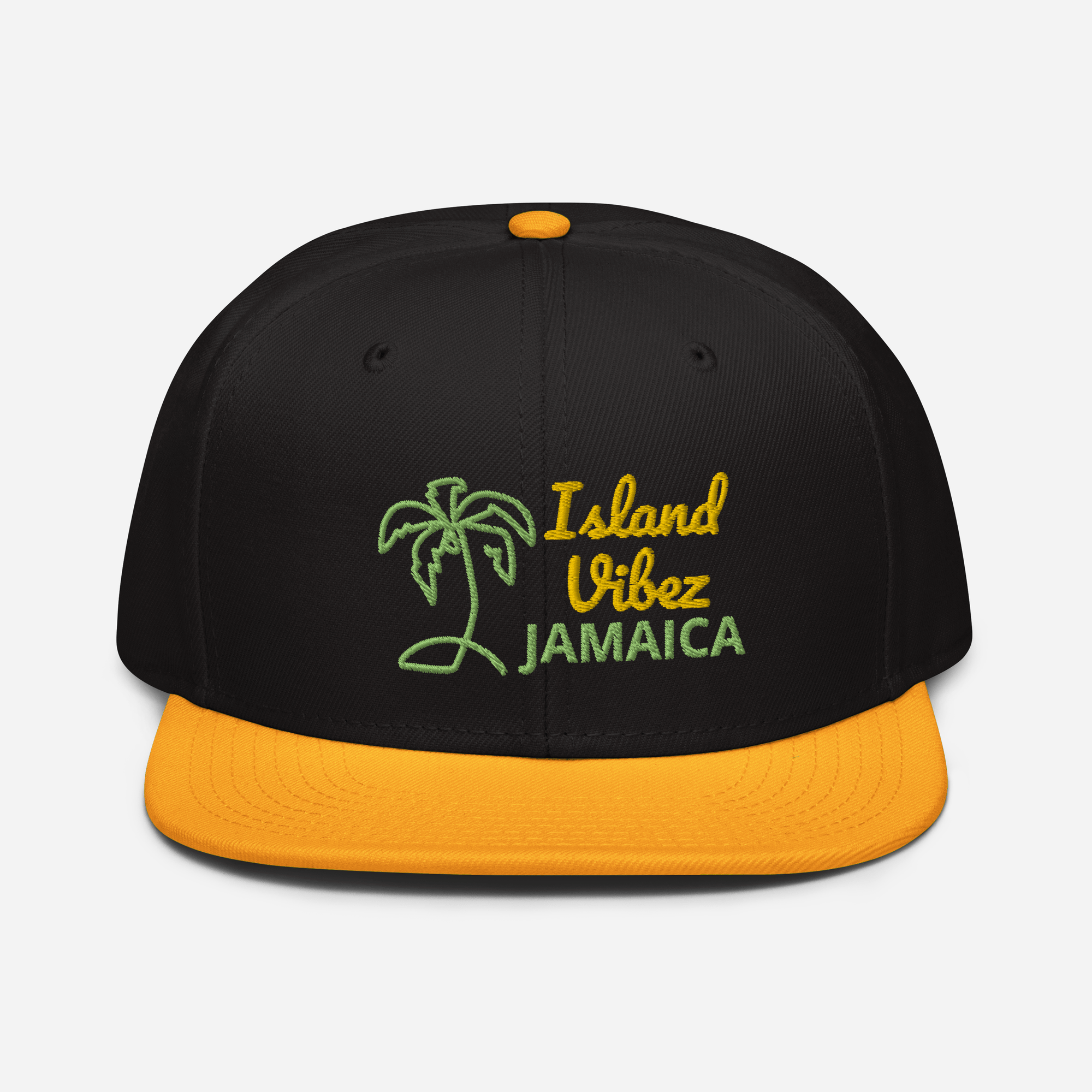 Stylish3Tees.com Island Vibes Jamaica Snapback Hat
