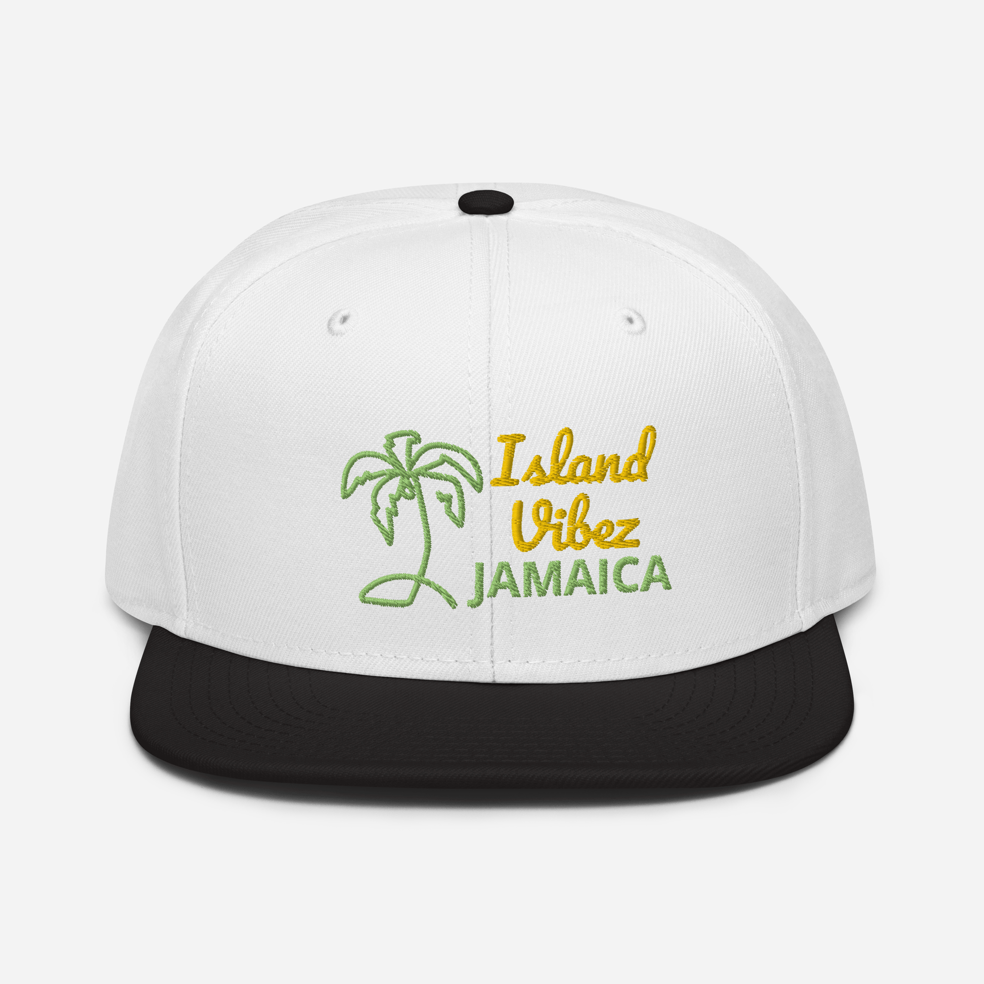 Stylish3Tees.com Island Vibes Jamaica Snapback Hat