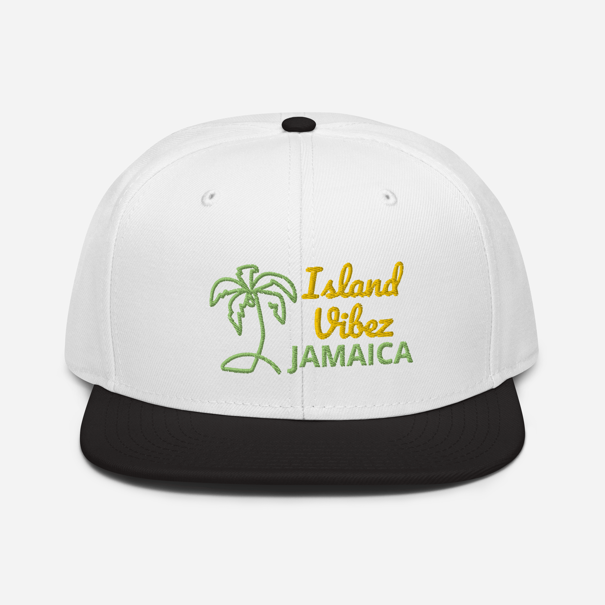 Stylish3Tees.com Island Vibes Jamaica Snapback Hat