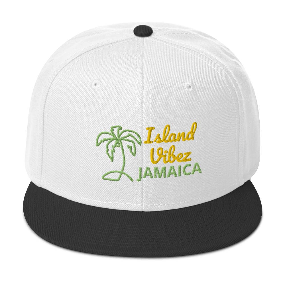 Stylish3Tees.com Island Vibes Jamaica Snapback Hat