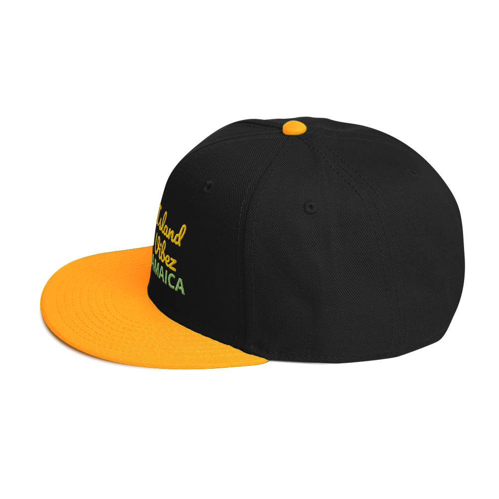 Stylish3Tees.com Island Vibes Jamaica Snapback Hat