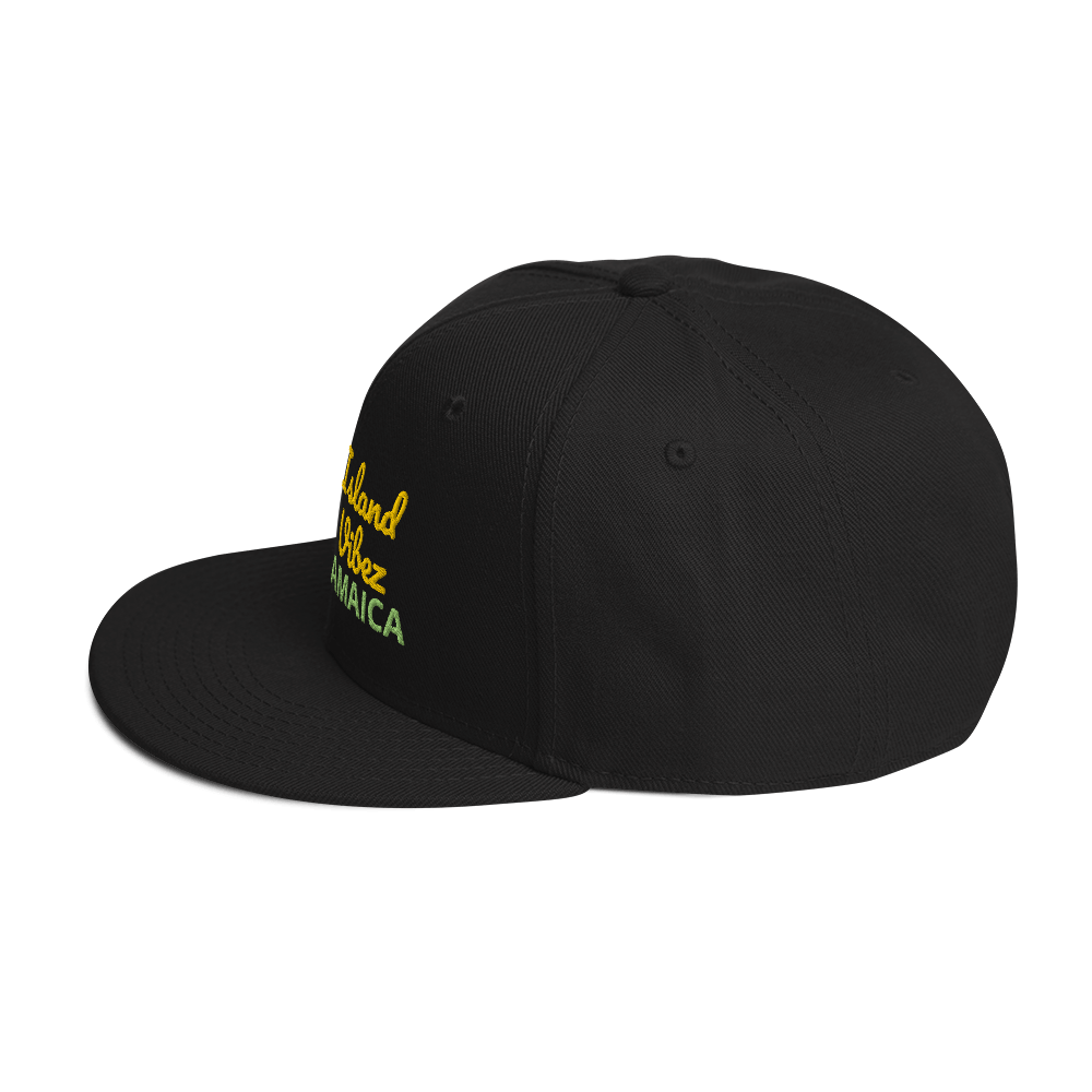 Stylish3Tees.com Island Vibes Jamaica Snapback Hat