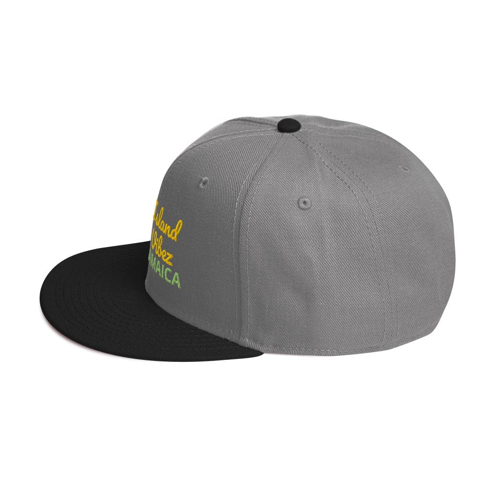 Stylish3Tees.com Island Vibez Jamaica Snapback Hat