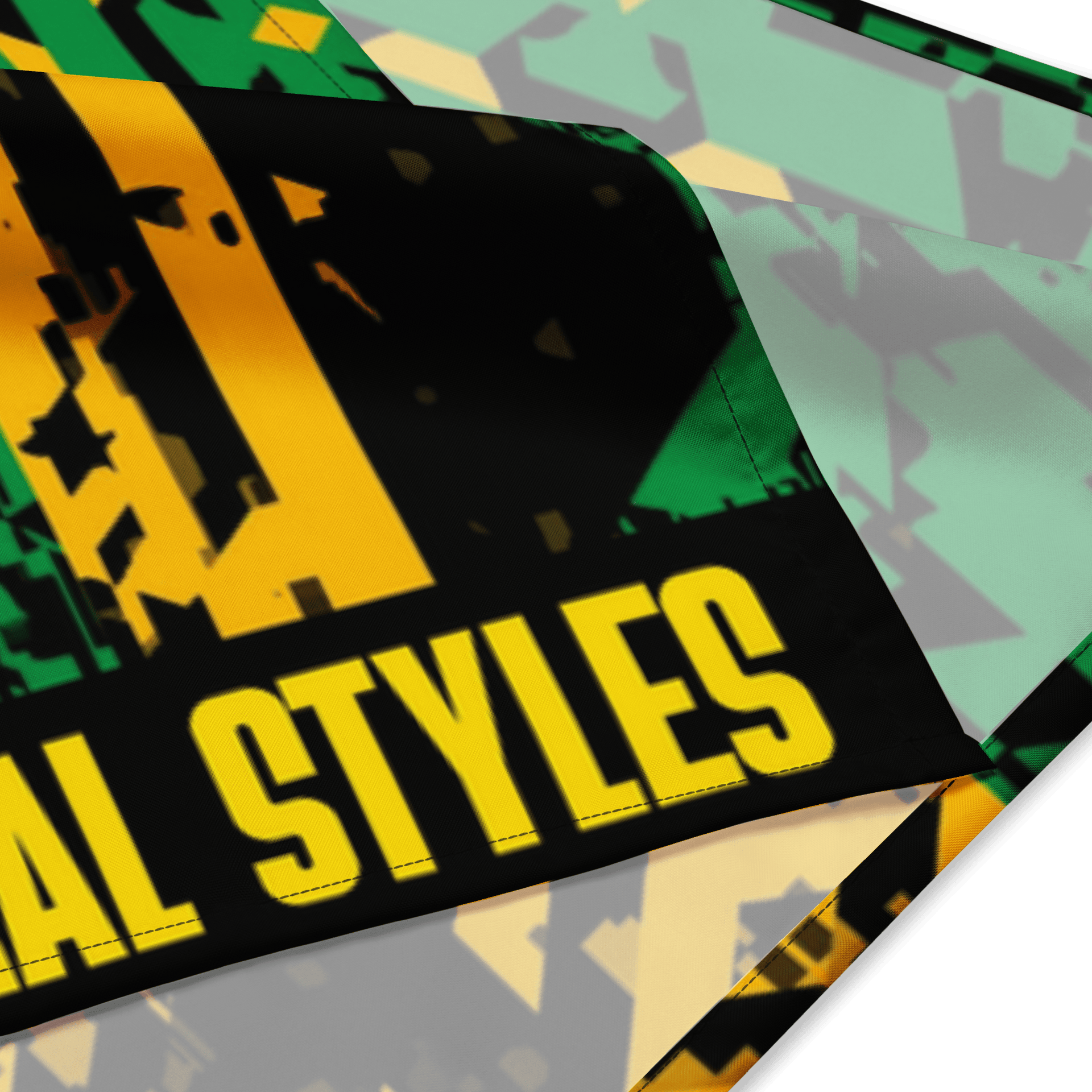 Stylish3Tees.com Jamaica Mystical Vibes All-over print bandana