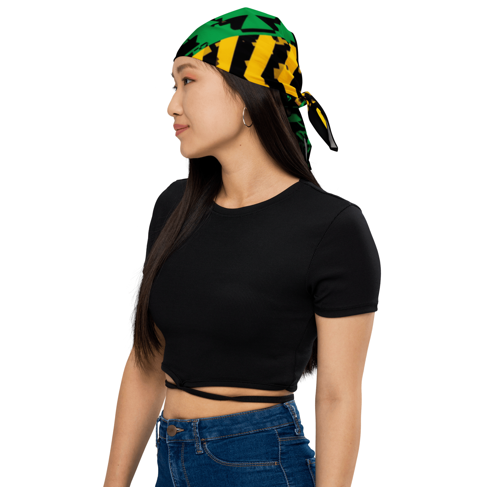 Stylish3Tees.com Jamaica Mystical Vibes All-over print bandana
