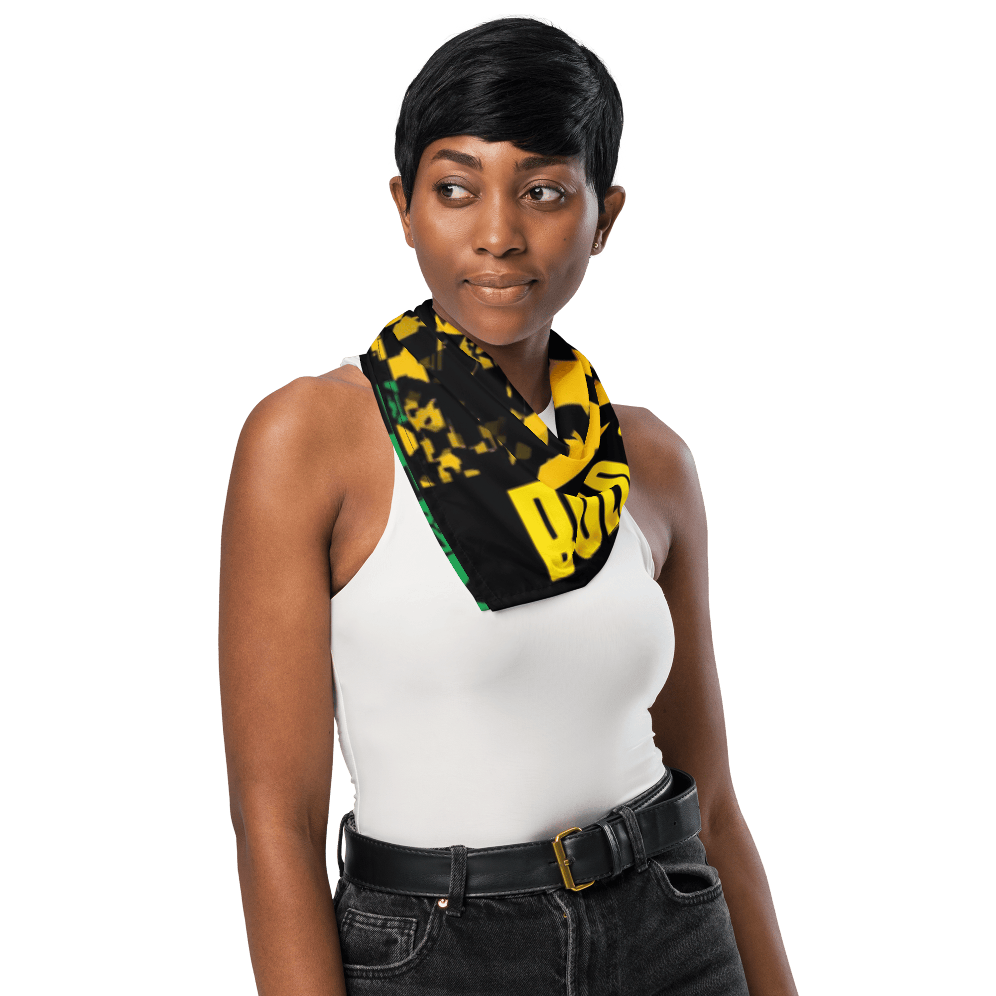 Stylish3Tees.com Jamaica Mystical Vibes All-over print bandana