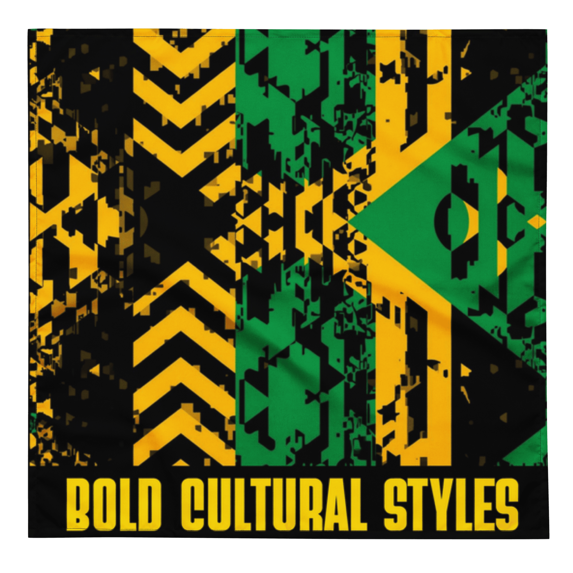 Stylish3Tees.com L Jamaica Mystical Vibes All-over print bandana