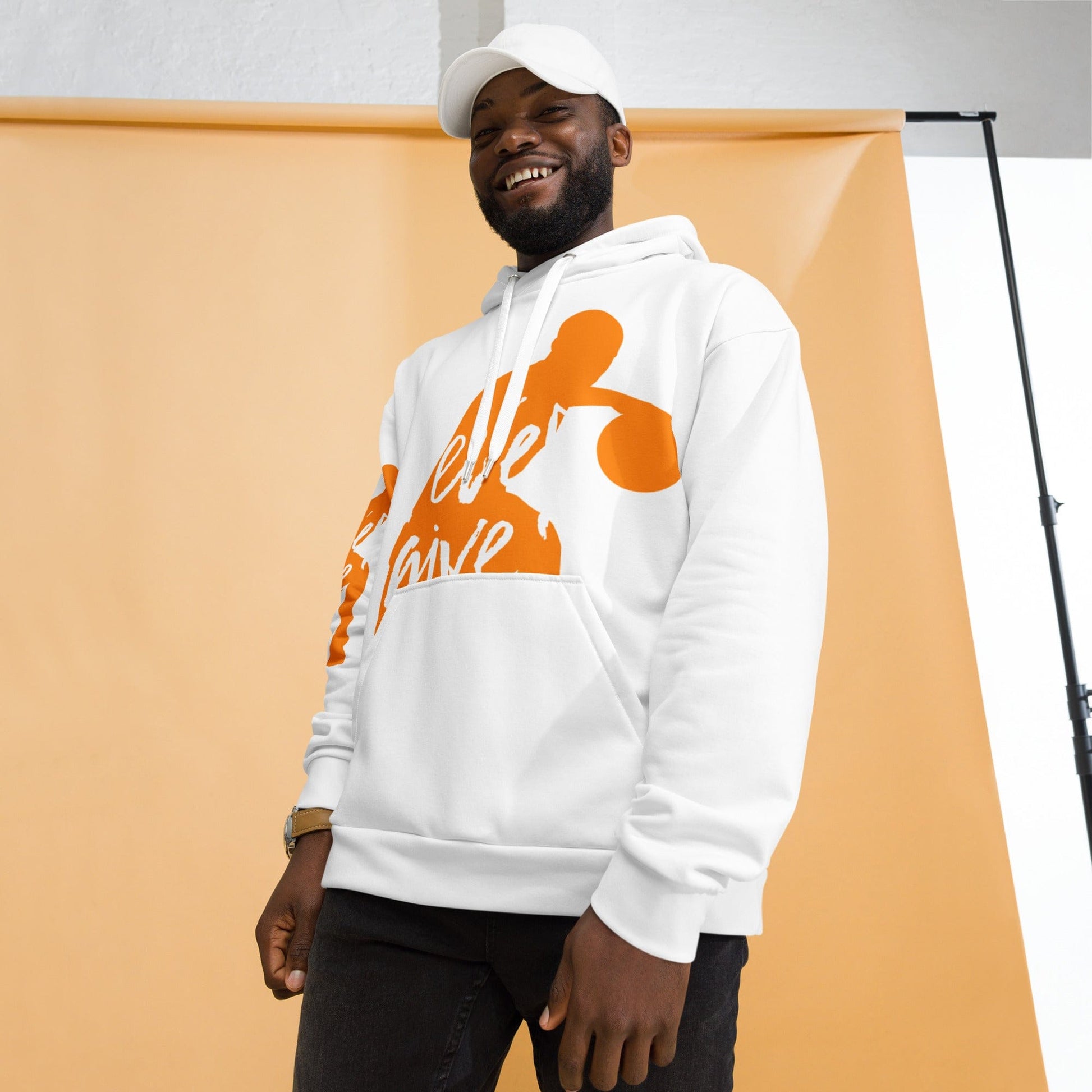 Stylish3Tees.com Never Give Up Unisex Hoodie