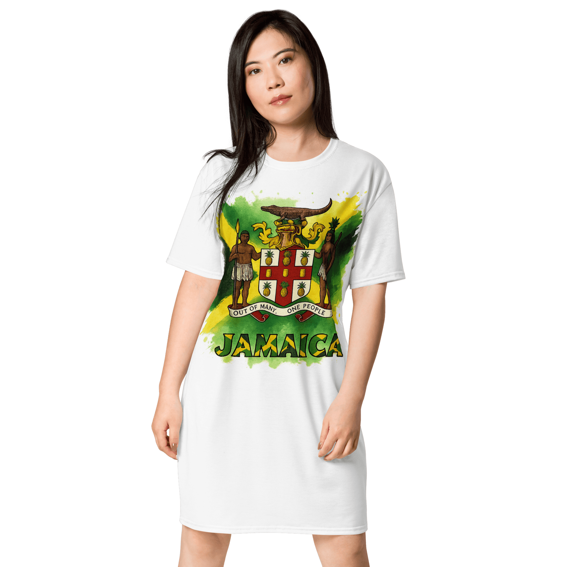 Stylish3Tees.com Out Of Many One People SR2 T-Shirt Dress