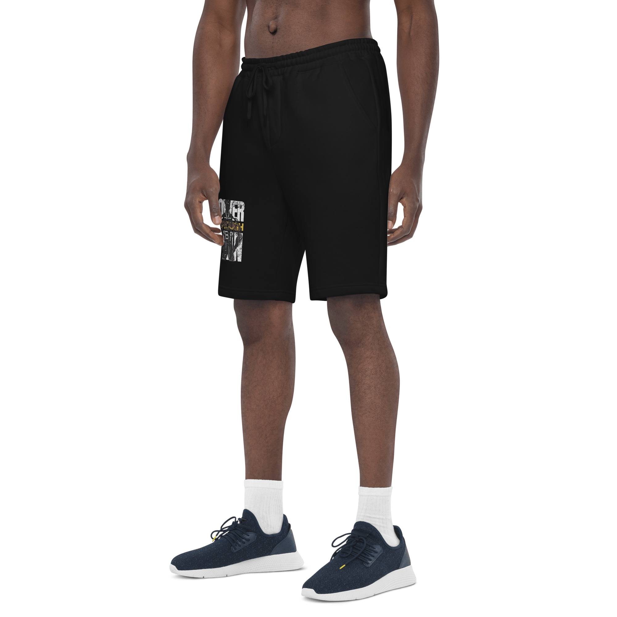 Stylish3Tees.com Power Through Pain Men's fleece shorts