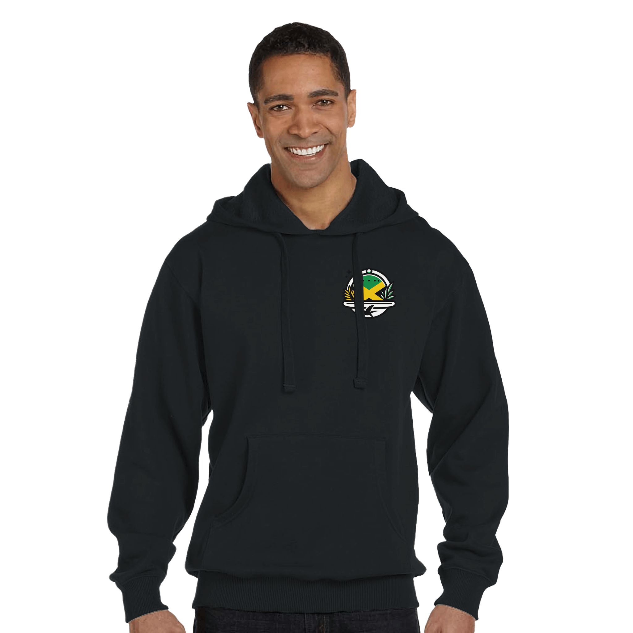 Stylish3Tees.com Print Material Black / S Jamaica My DNA  Recycled Polyester Unisex Hoodie