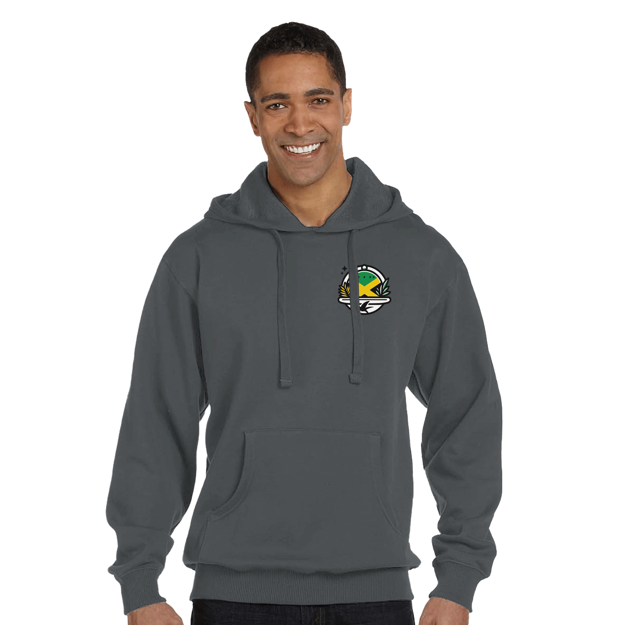 Stylish3Tees.com Print Material Charcoal / S Jamaica My DNA  Recycled Polyester Unisex Hoodie